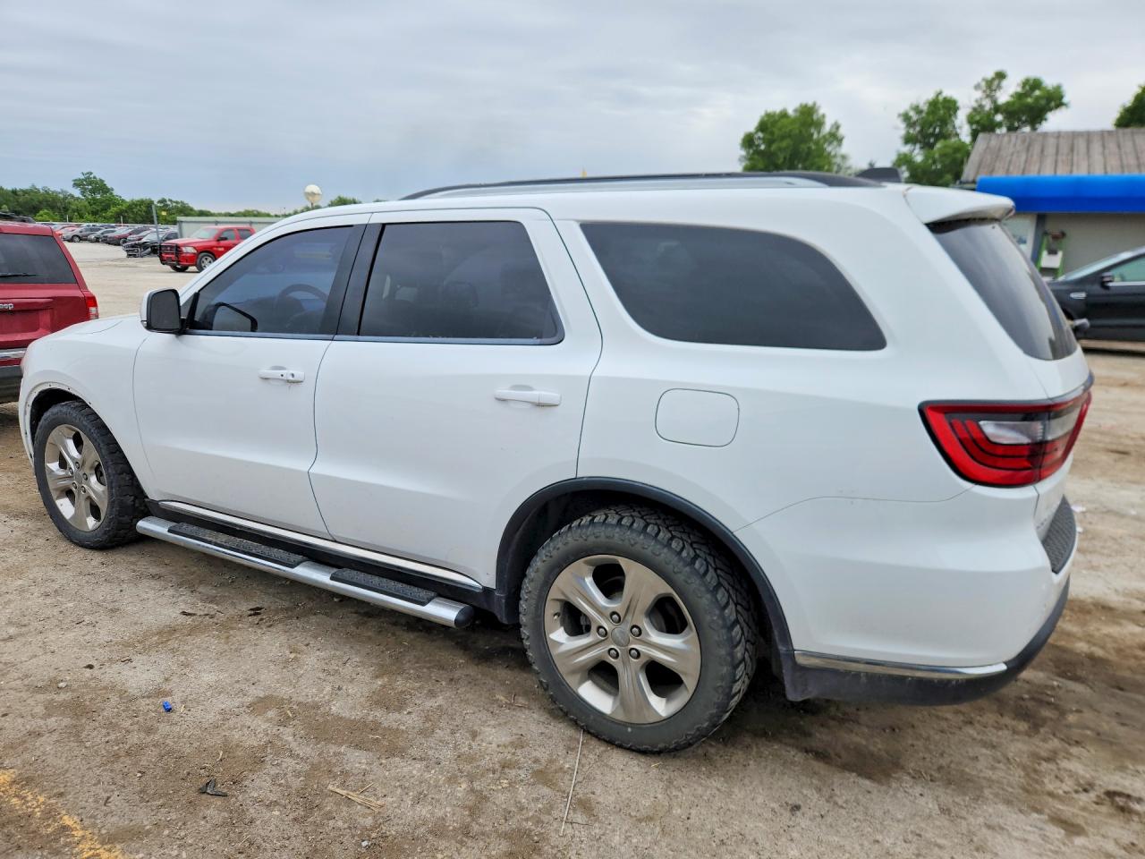2014 Dodge Durango Limited White vin: 1C4RDHDG4EC561566