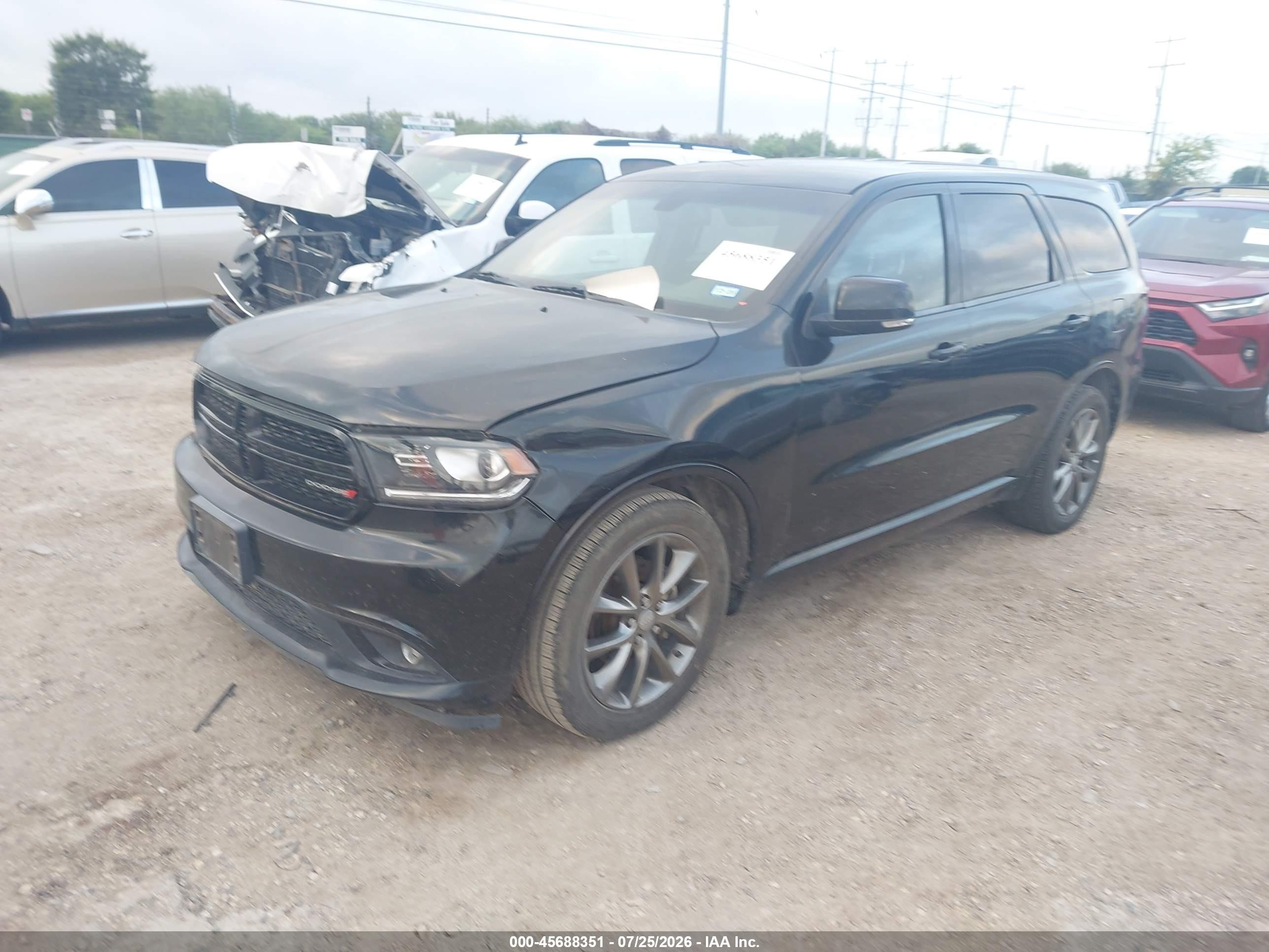 2015 Dodge Durango Limited Black vin: 1C4RDHDG4FC187784