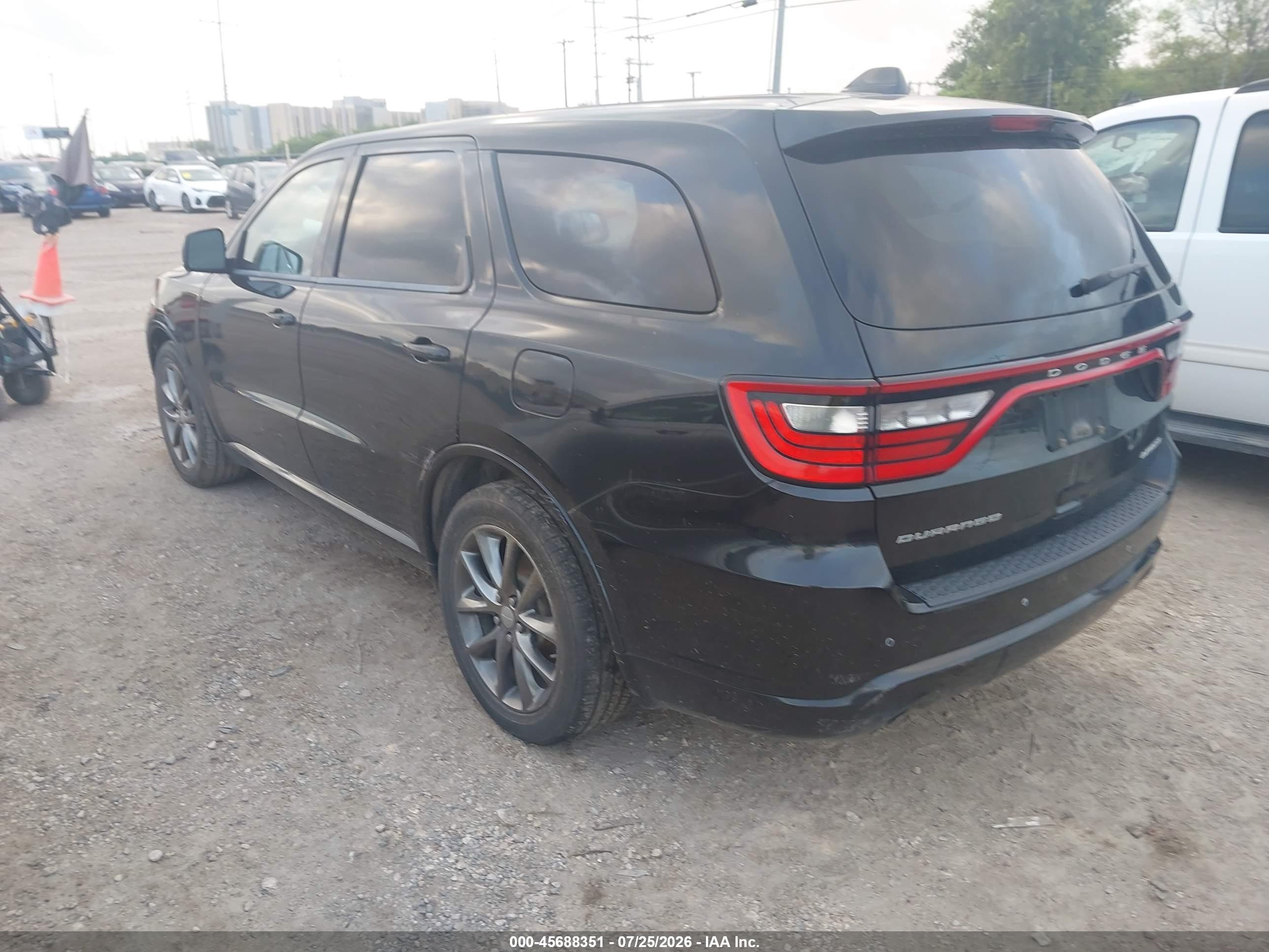 2015 Dodge Durango Limited Black vin: 1C4RDHDG4FC187784
