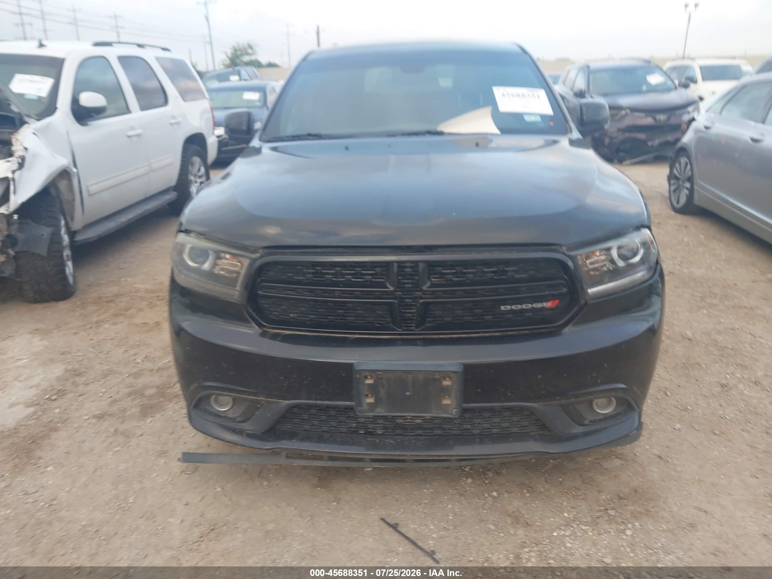 2015 Dodge Durango Limited Black vin: 1C4RDHDG4FC187784