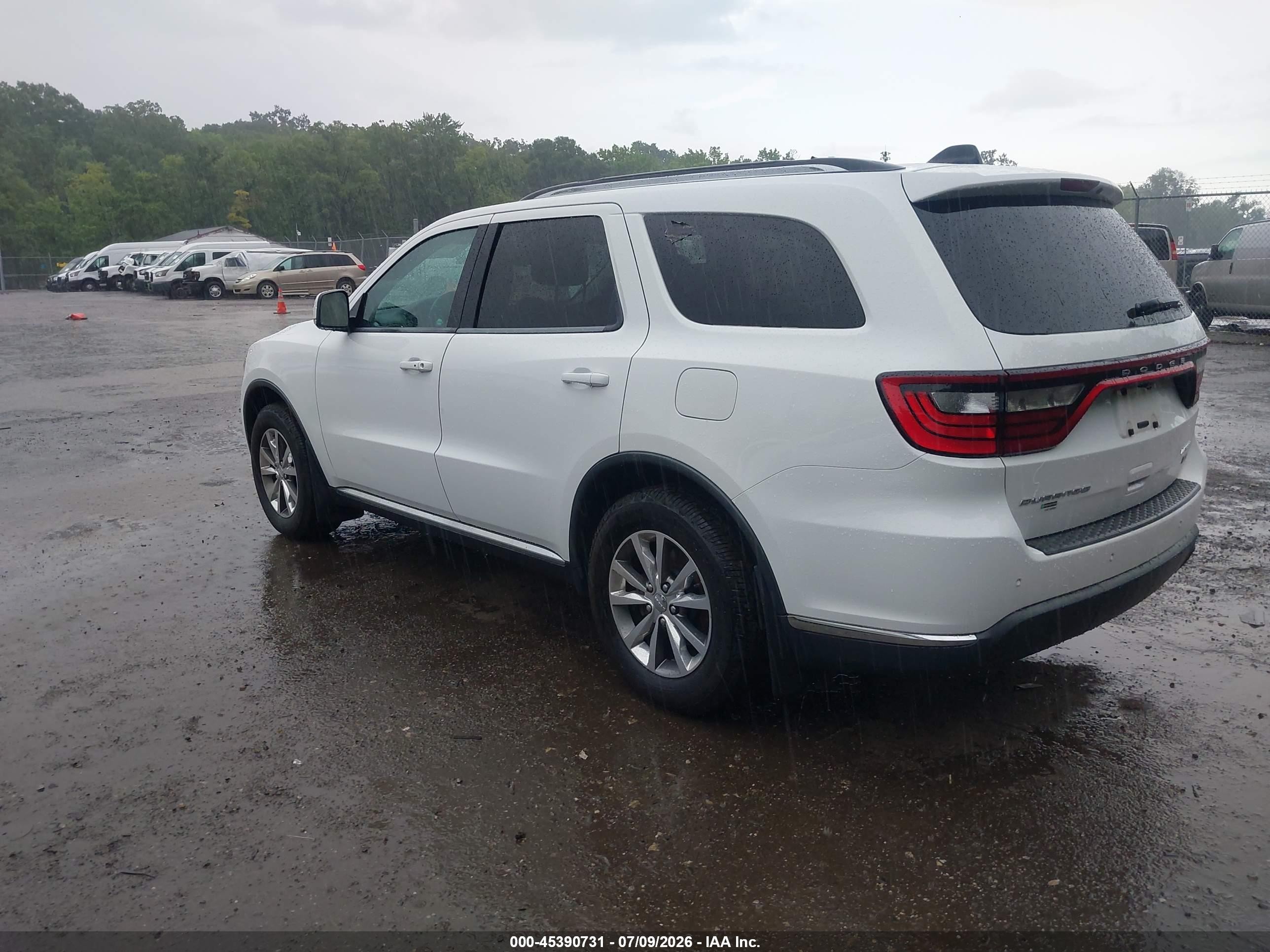 2015 Dodge Durango Limited White vin: 1C4RDHDG4FC922716