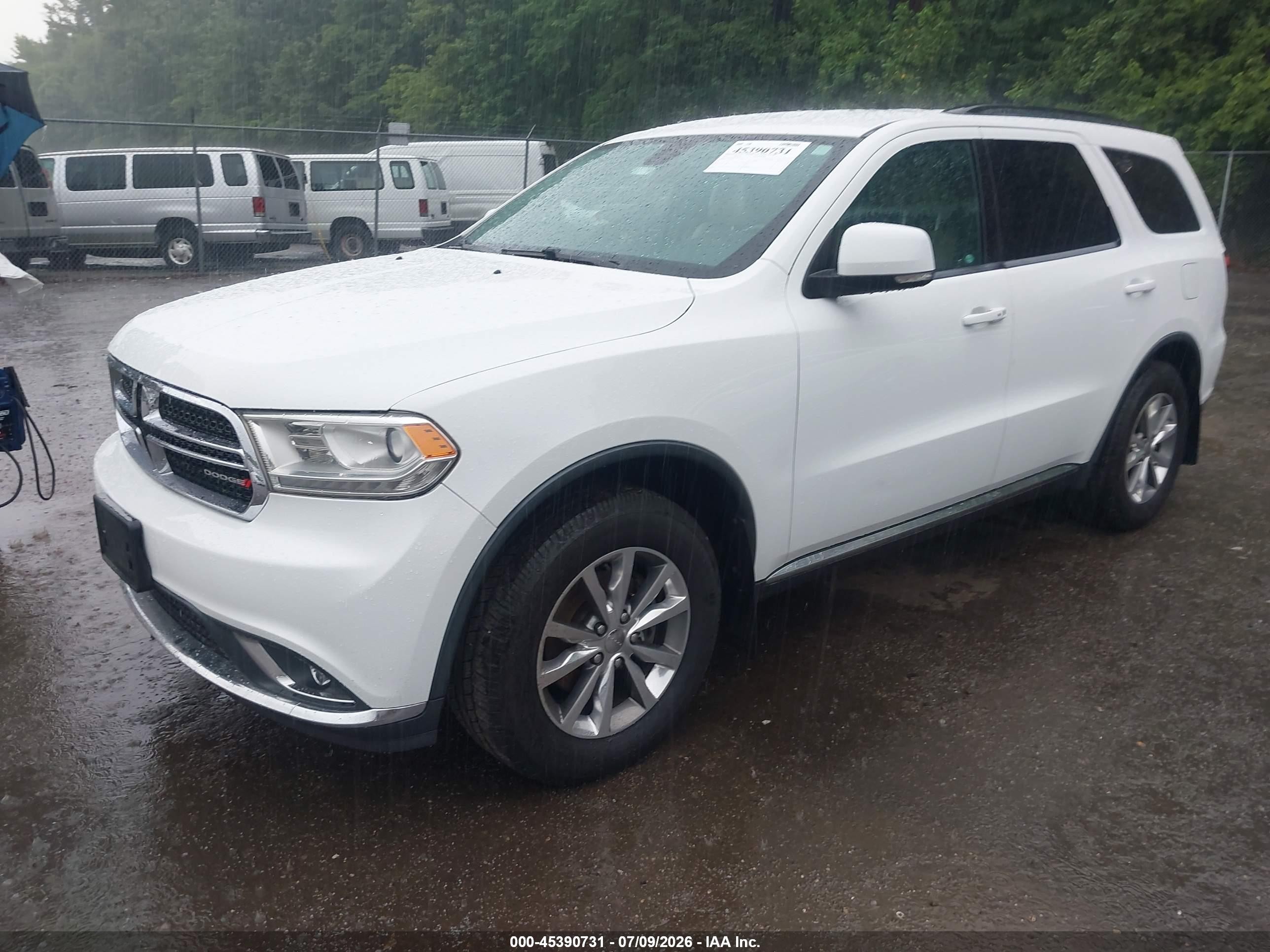 2015 Dodge Durango Limited White vin: 1C4RDHDG4FC922716