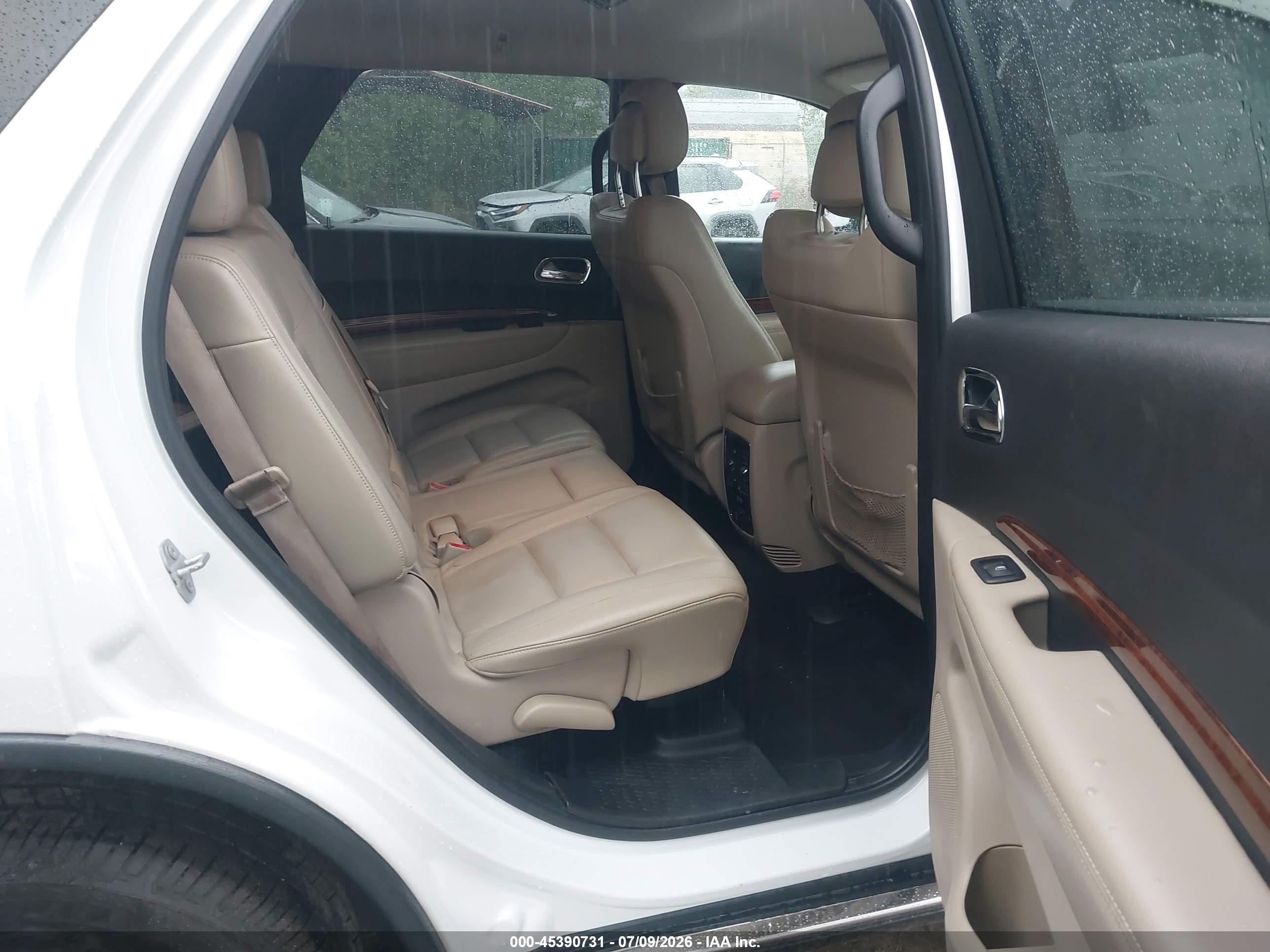 2015 Dodge Durango Limited White vin: 1C4RDHDG4FC922716