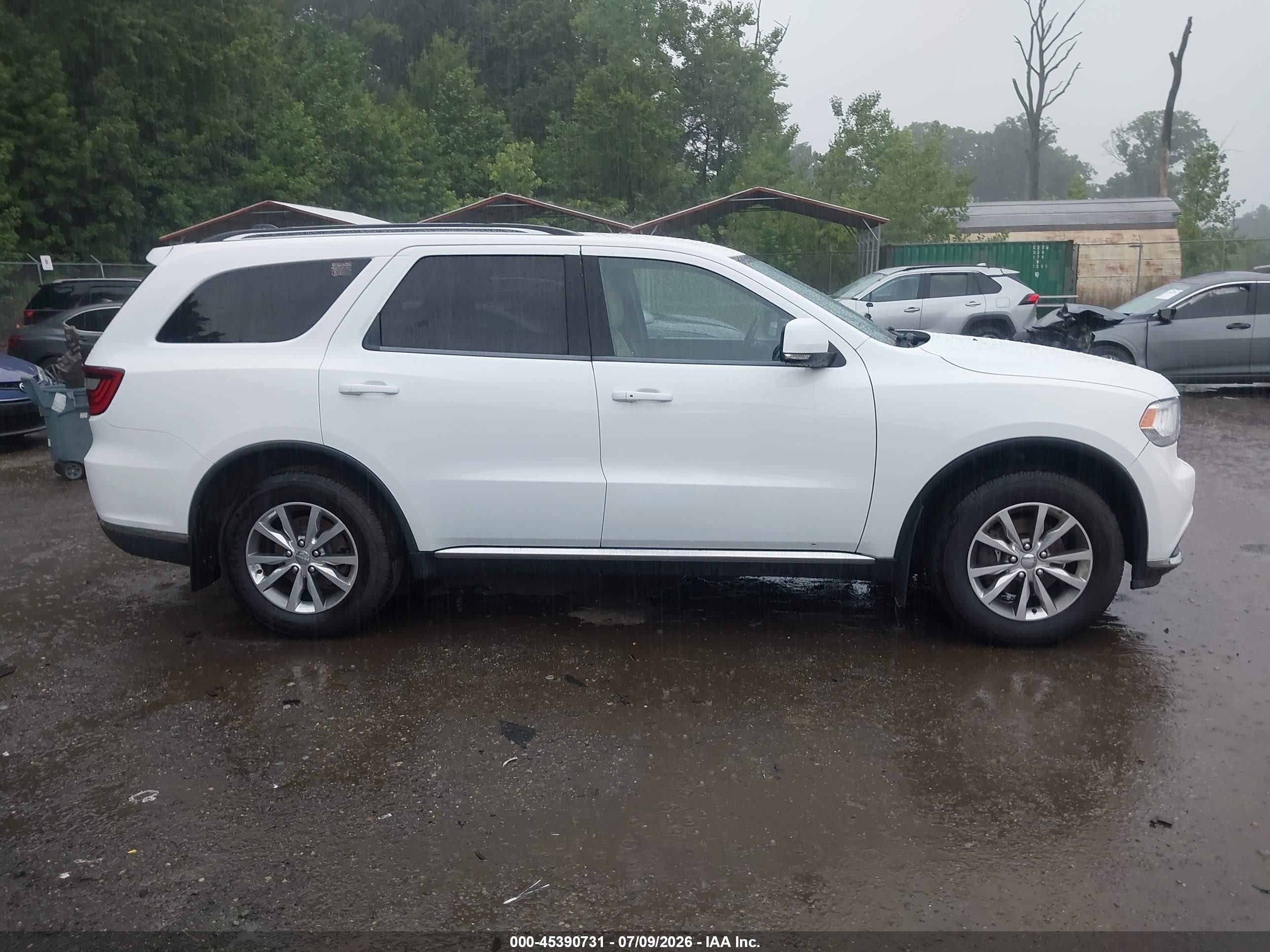 2015 Dodge Durango Limited White vin: 1C4RDHDG4FC922716