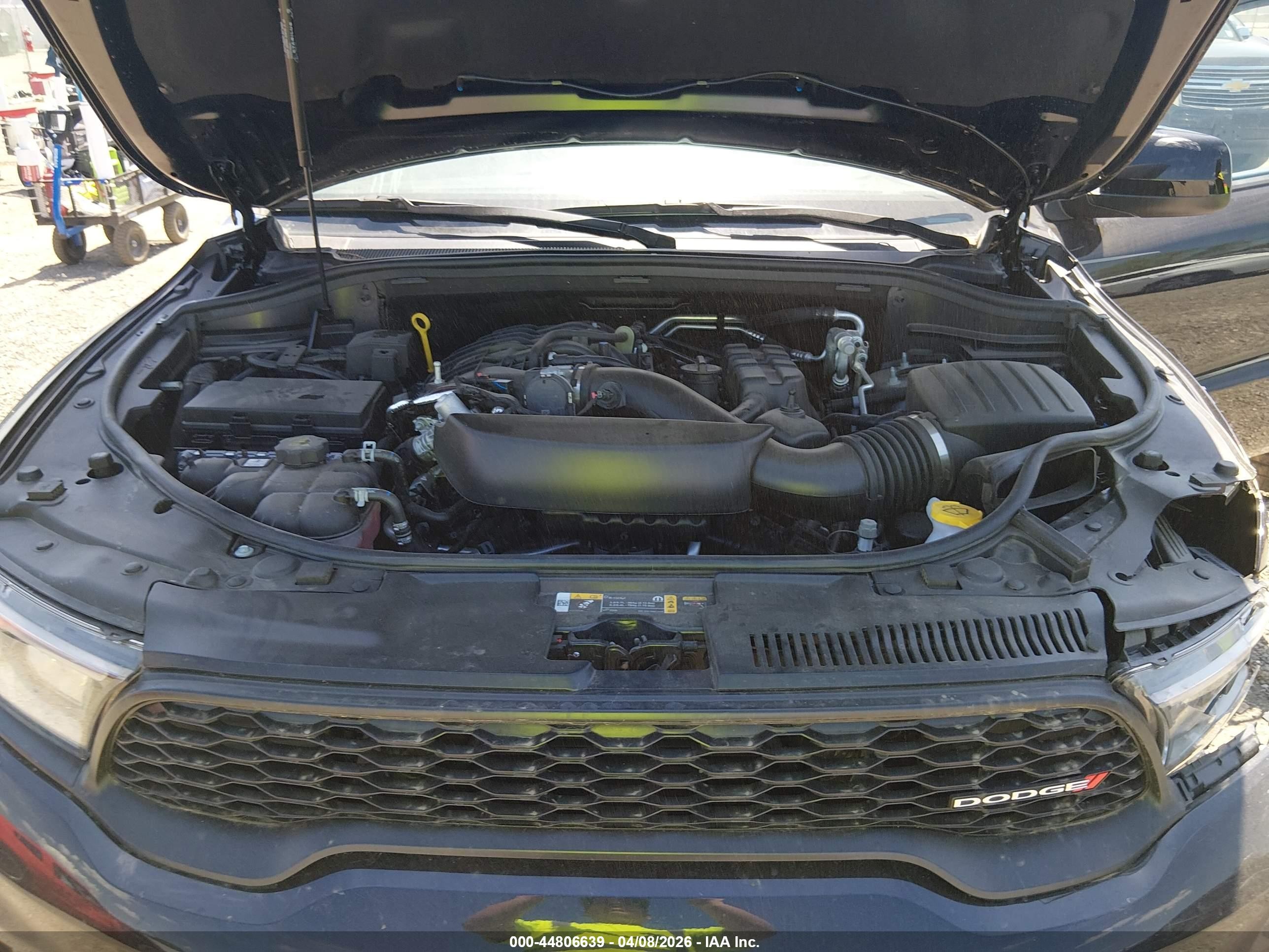 2025 Dodge Durango Gt Rwd Черный vin: 1C4RDHDG4SC523864