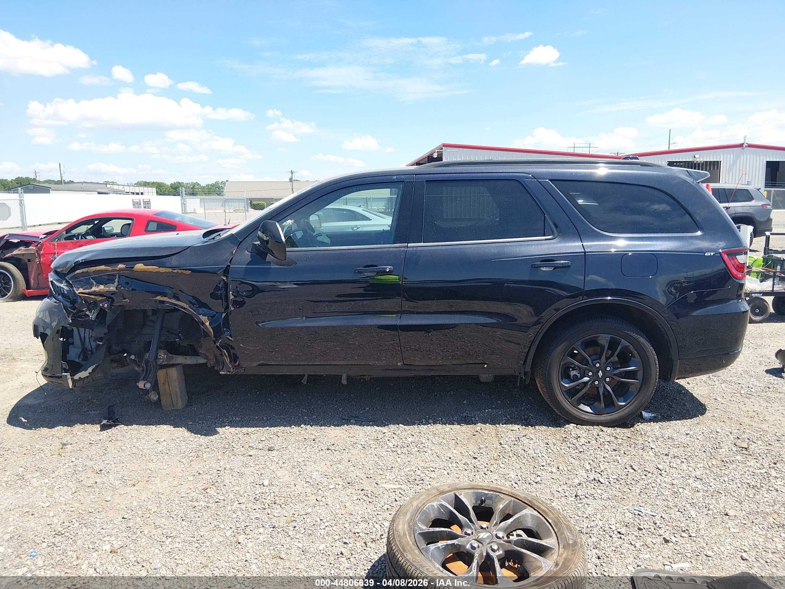 2025 Dodge Durango Gt Rwd Черный vin: 1C4RDHDG4SC523864