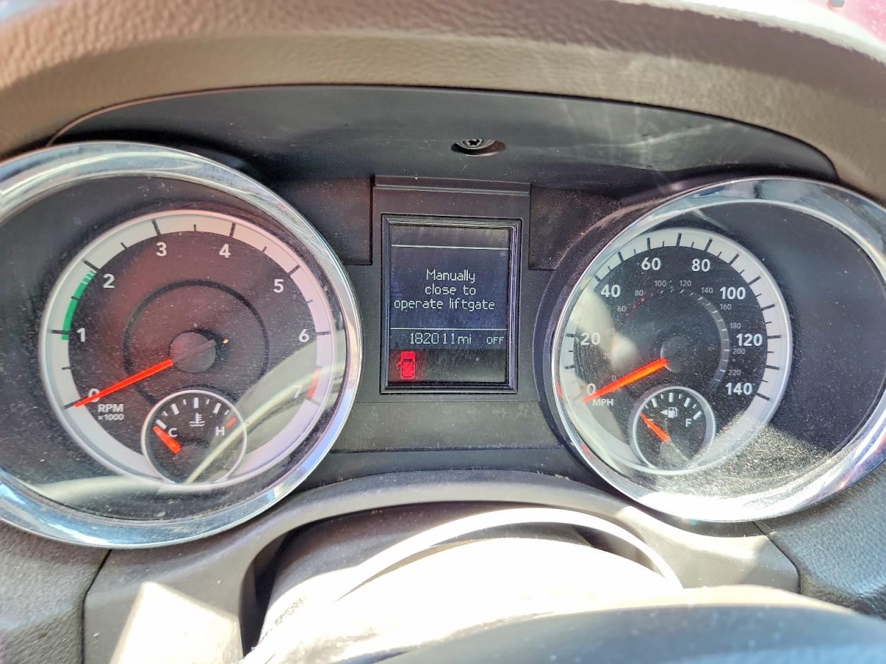 2013 Dodge Durango Crew Red vin: 1C4RDHDG5DC673100