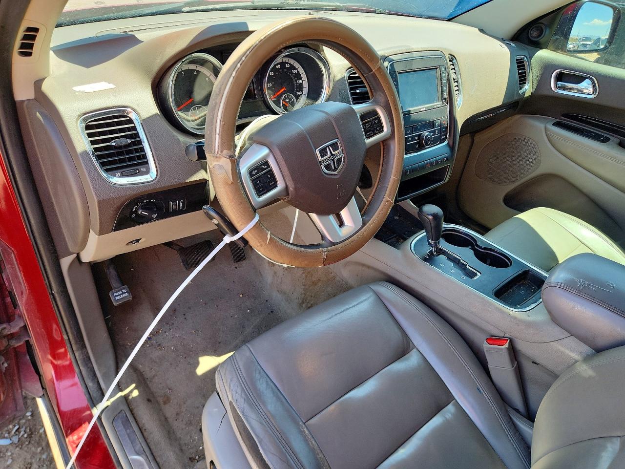 2013 Dodge Durango Crew Red vin: 1C4RDHDG5DC673100