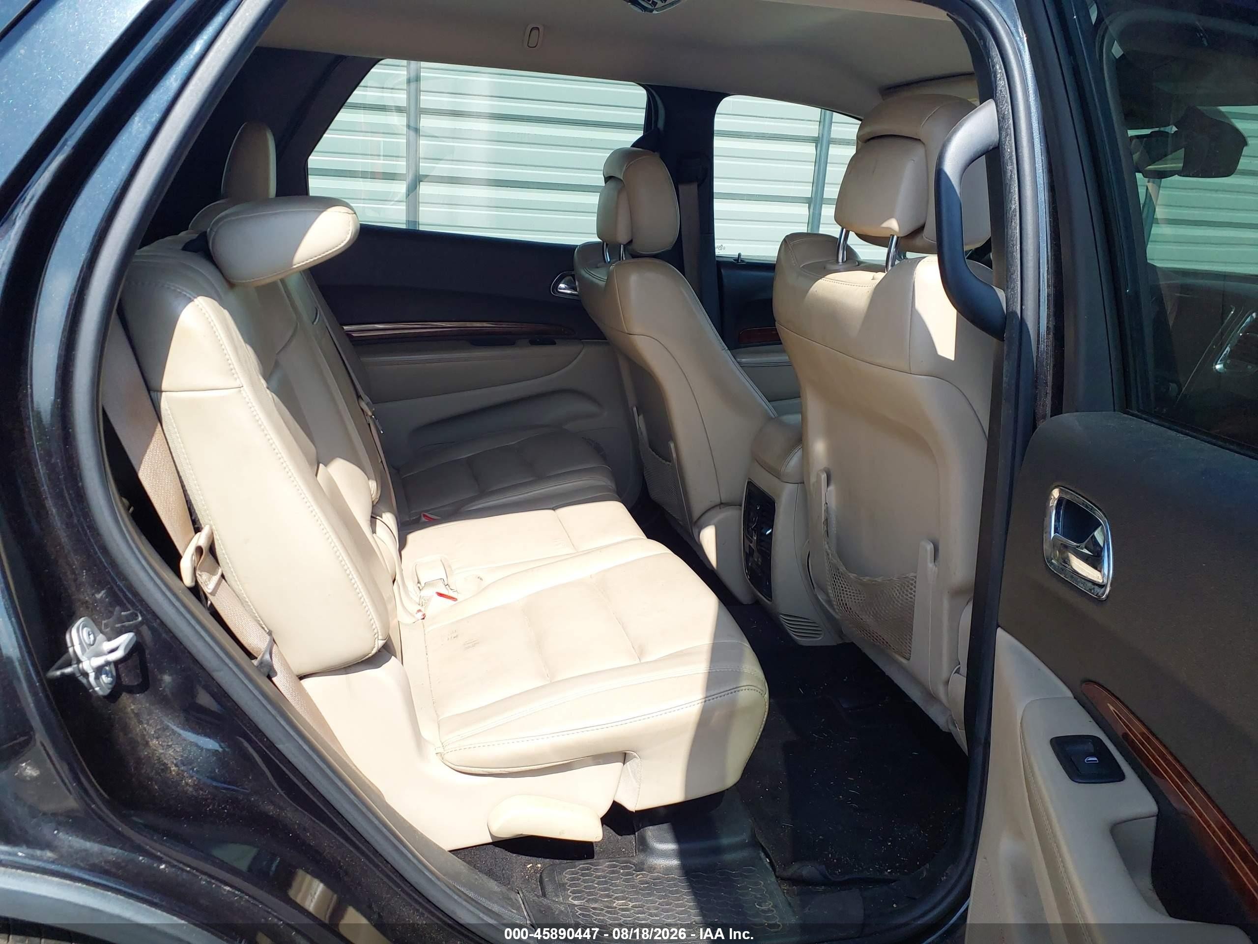 2014 Dodge Durango Limited Черный vin: 1C4RDHDG5EC452582