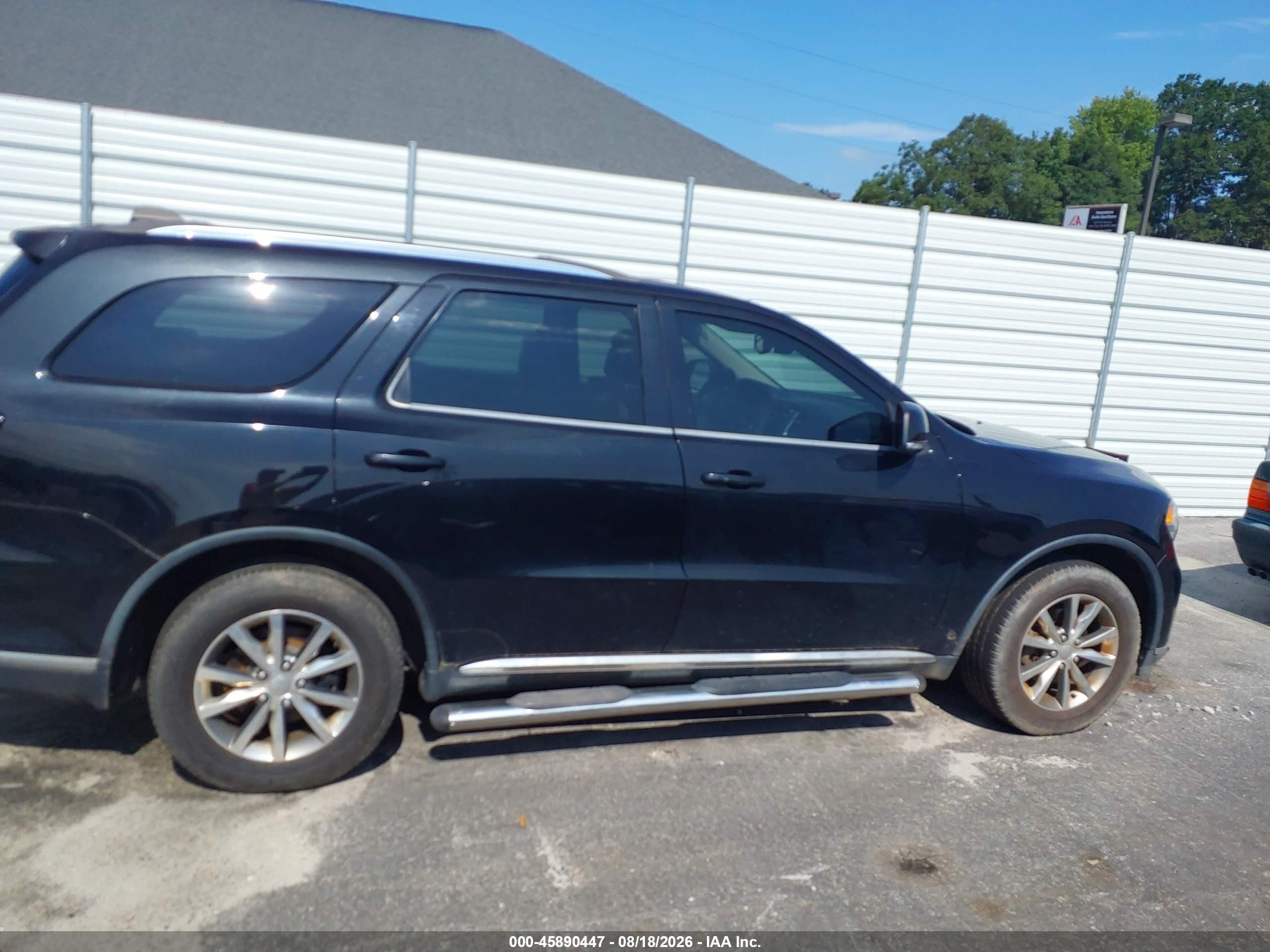 2014 Dodge Durango Limited Черный vin: 1C4RDHDG5EC452582