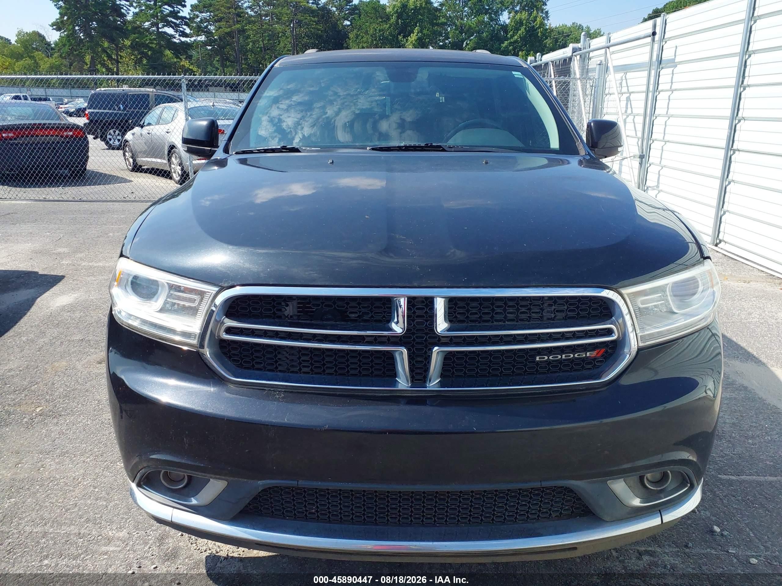 2014 Dodge Durango Limited Черный vin: 1C4RDHDG5EC452582
