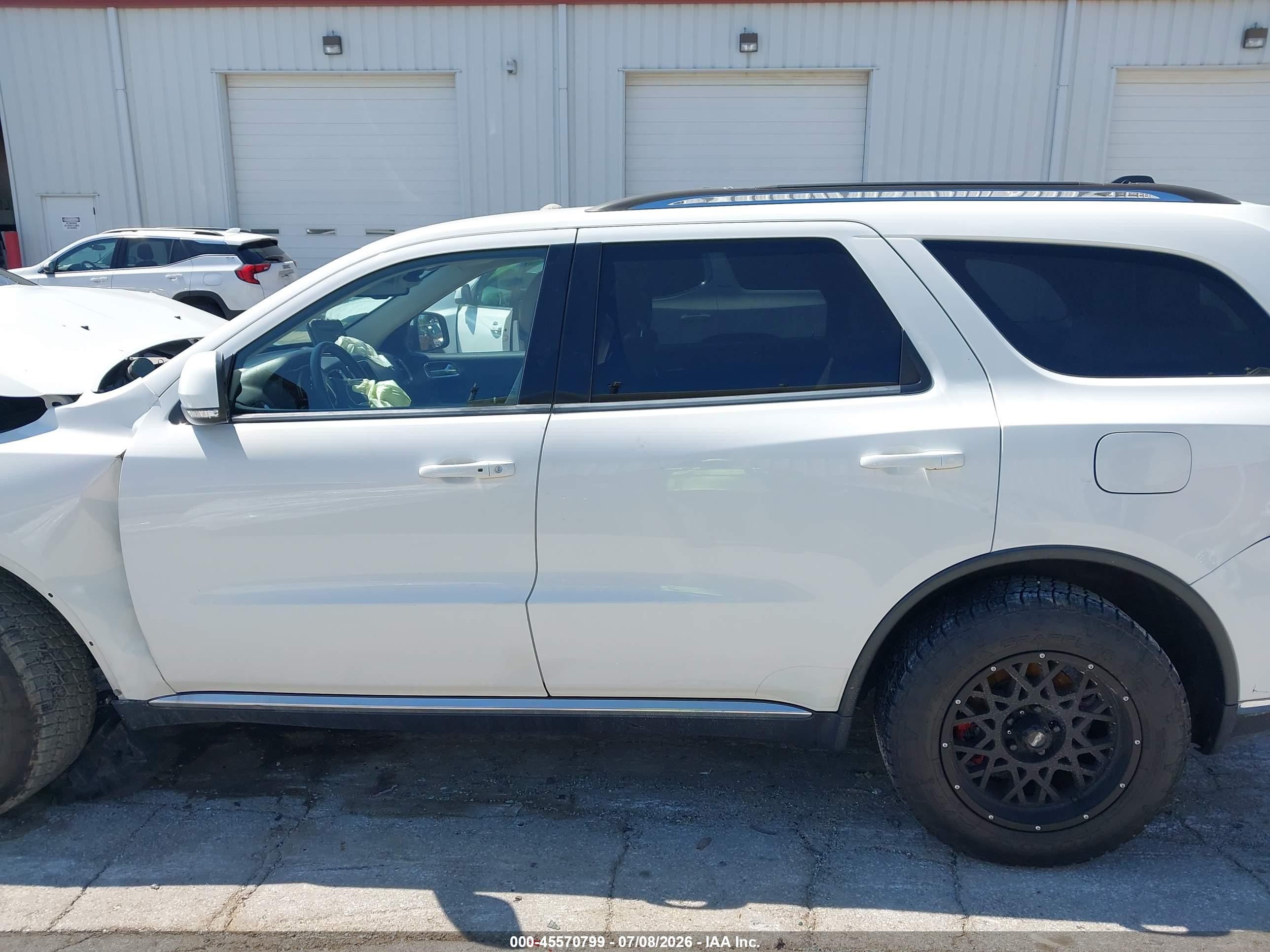 2014 Dodge Durango Limited White vin: 1C4RDHDG5EC557557