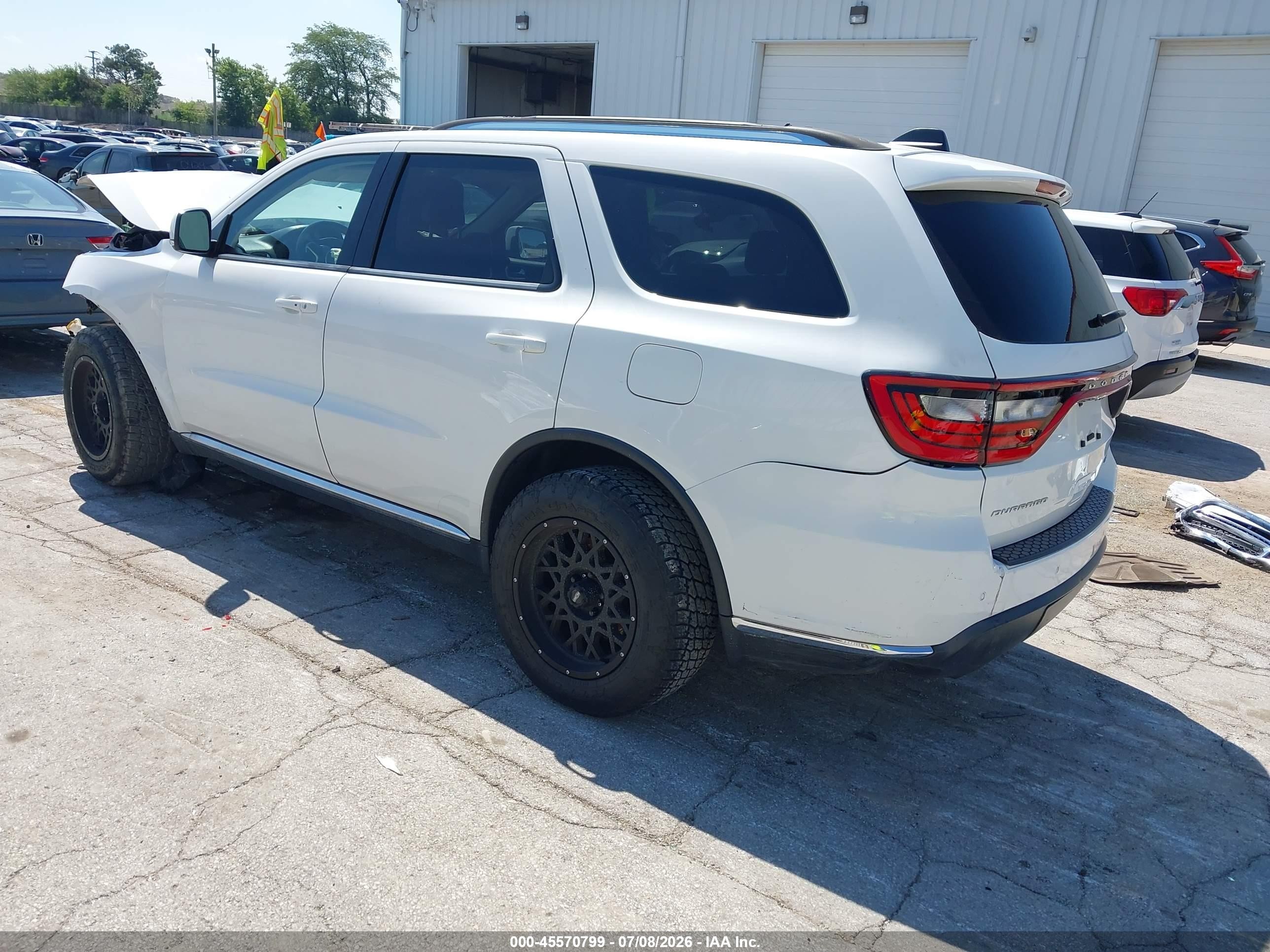 2014 Dodge Durango Limited White vin: 1C4RDHDG5EC557557