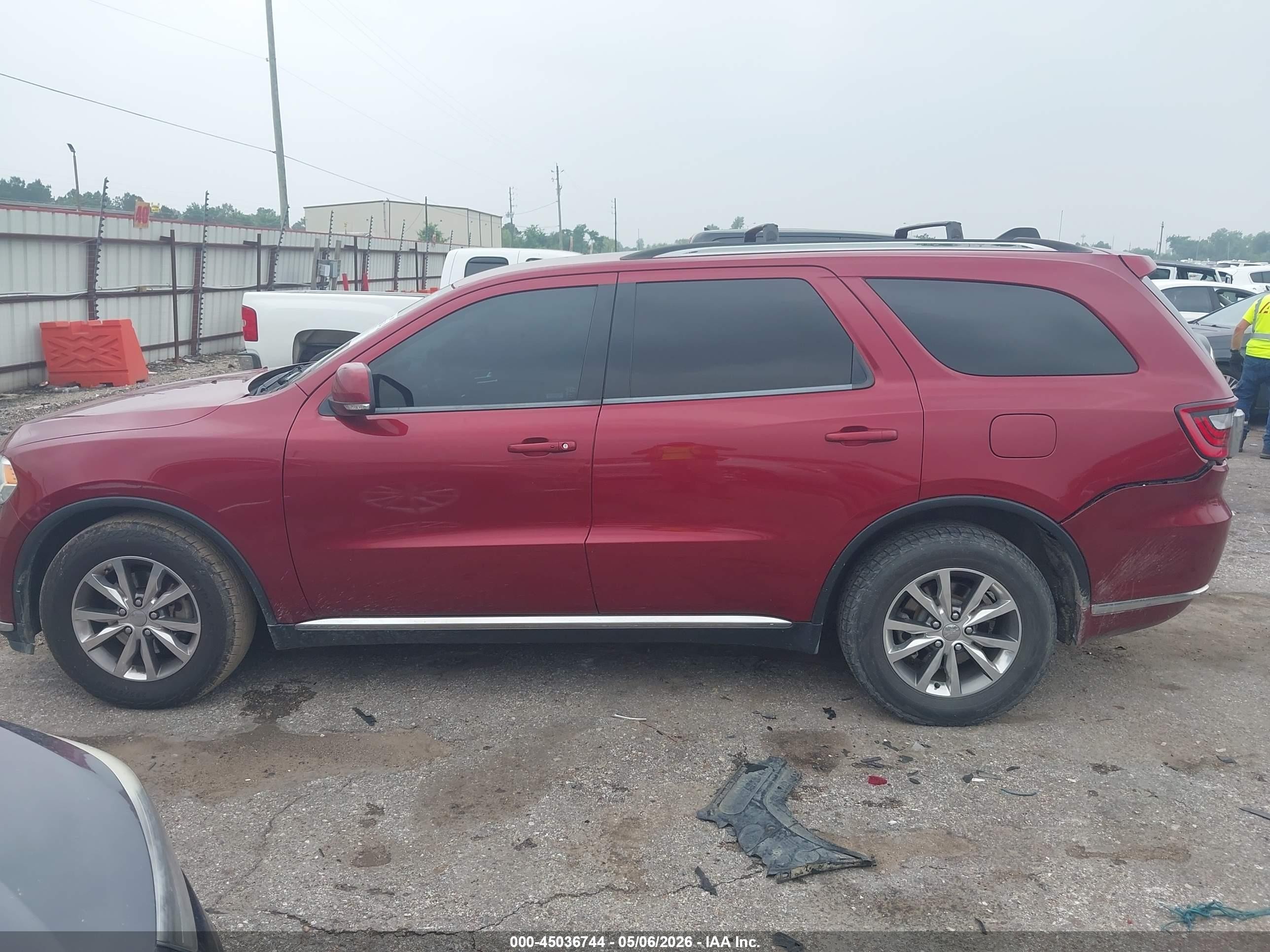 2015 Dodge Durango Limited Maroon vin: 1C4RDHDG5FC800978