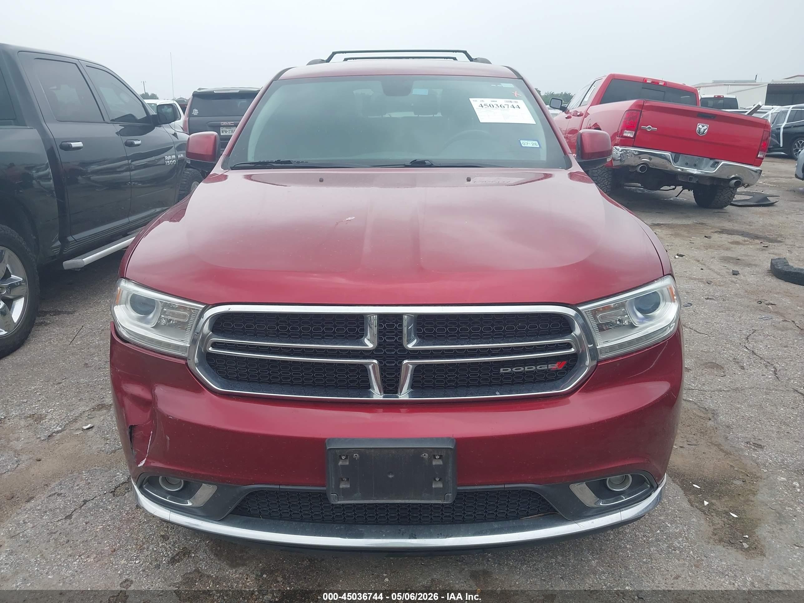 2015 Dodge Durango Limited Maroon vin: 1C4RDHDG5FC800978