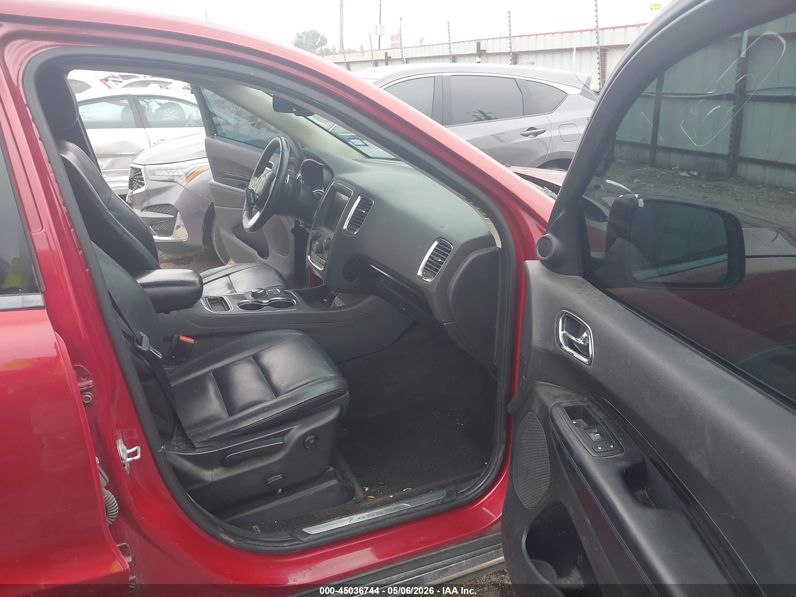 2015 Dodge Durango Limited Maroon vin: 1C4RDHDG5FC800978