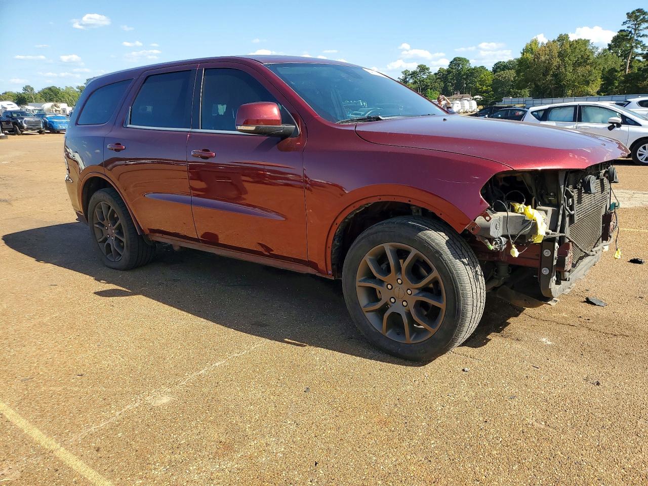 2017 Dodge Durango Gt Burgundy vin: 1C4RDHDG5HC770948