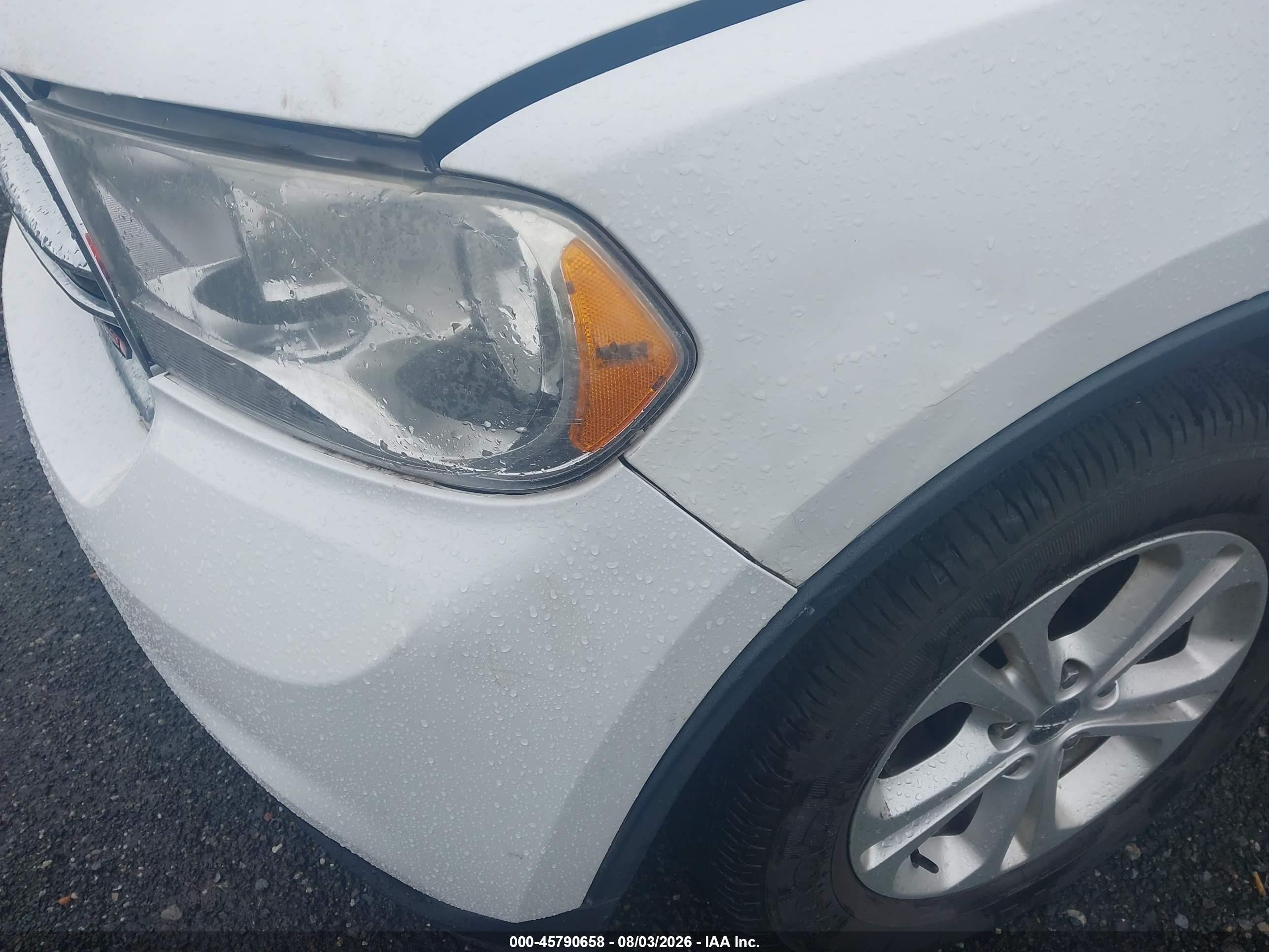 2013 Dodge Durango Crew White vin: 1C4RDHDG6DC547523
