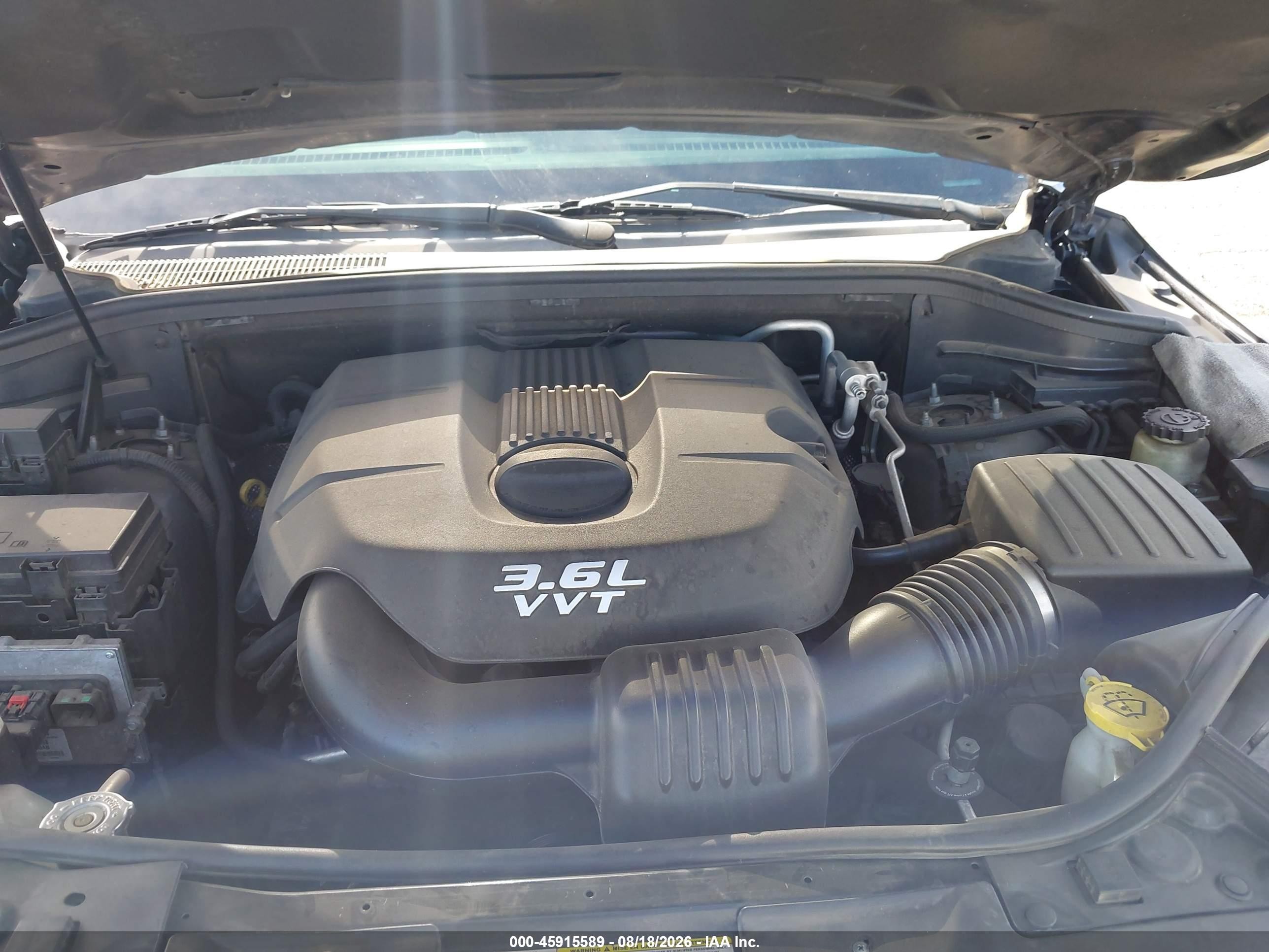 2013 Dodge Durango Crew Black vin: 1C4RDHDG6DC617411