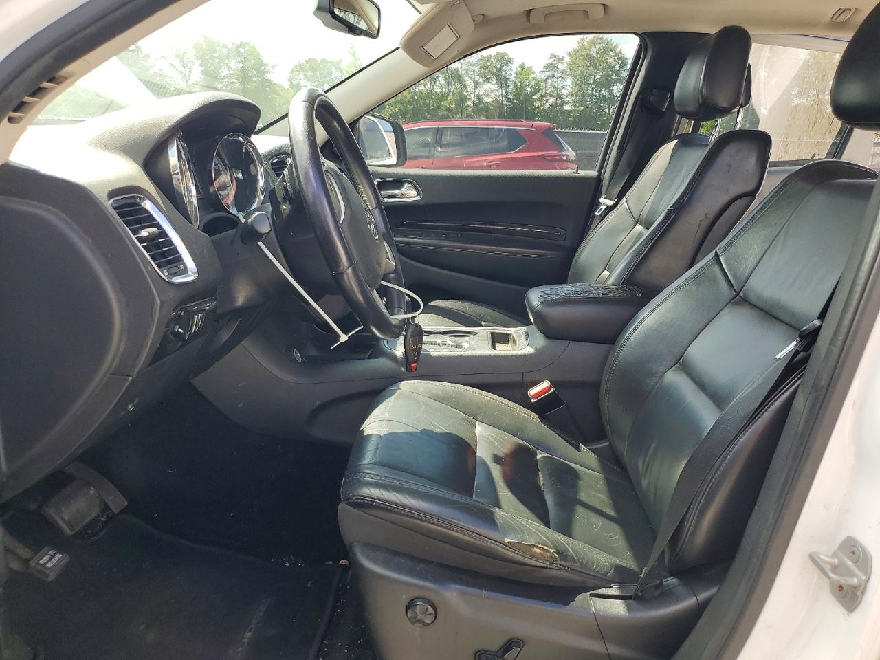 2013 Dodge Durango Crew White vin: 1C4RDHDG6DC653552