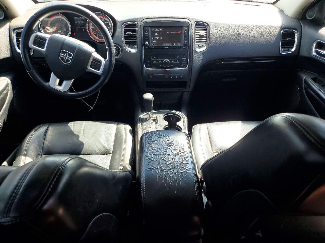 2013 Dodge Durango Crew White vin: 1C4RDHDG6DC653552