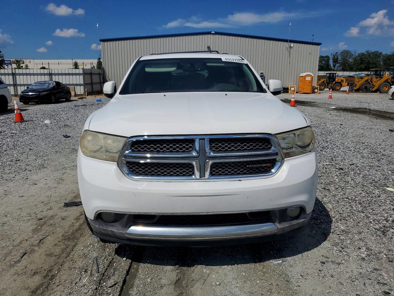 2013 Dodge Durango Crew White vin: 1C4RDHDG6DC653552