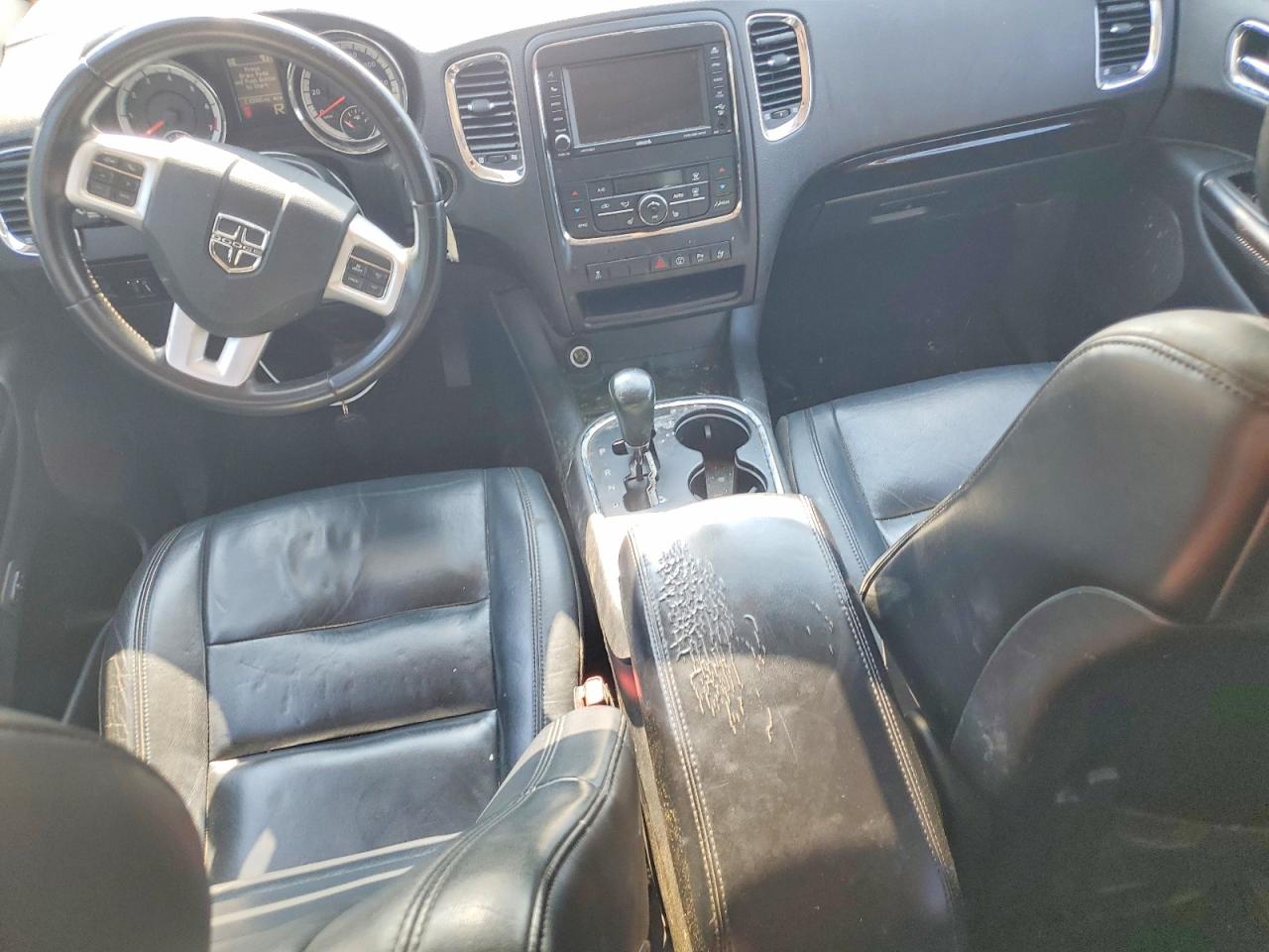 2013 Dodge Durango Crew White vin: 1C4RDHDG6DC665247