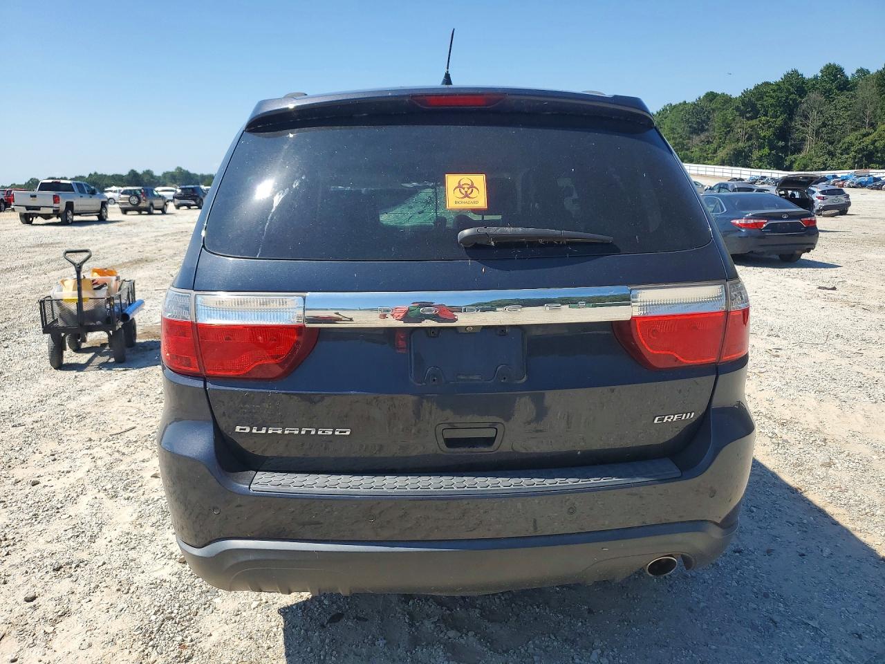 2013 Dodge Durango Crew Charcoal vin: 1C4RDHDG6DC694893