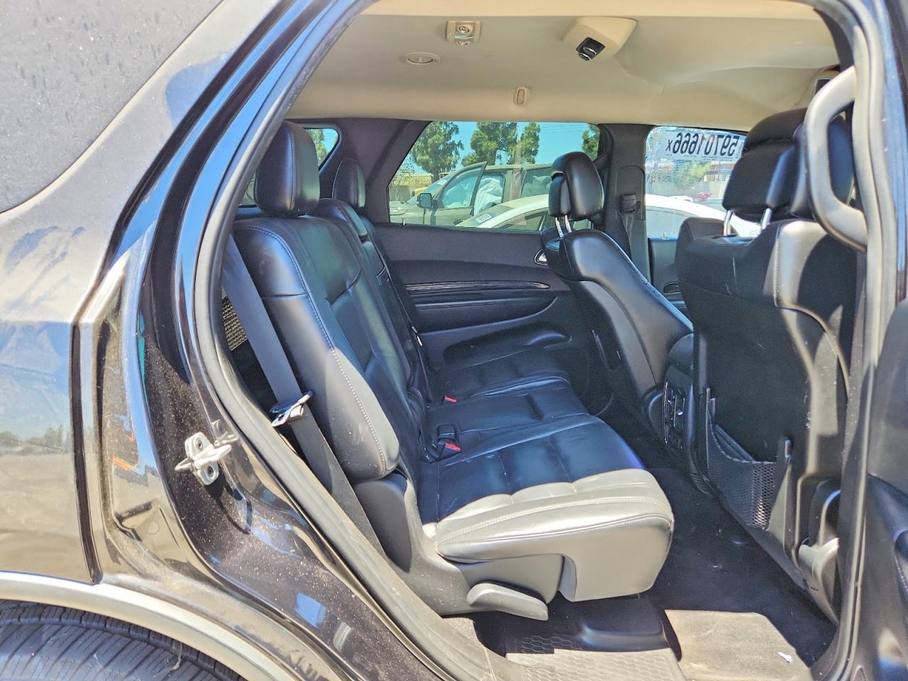 2013 Dodge Durango Crew Black vin: 1C4RDHDG6DC700059