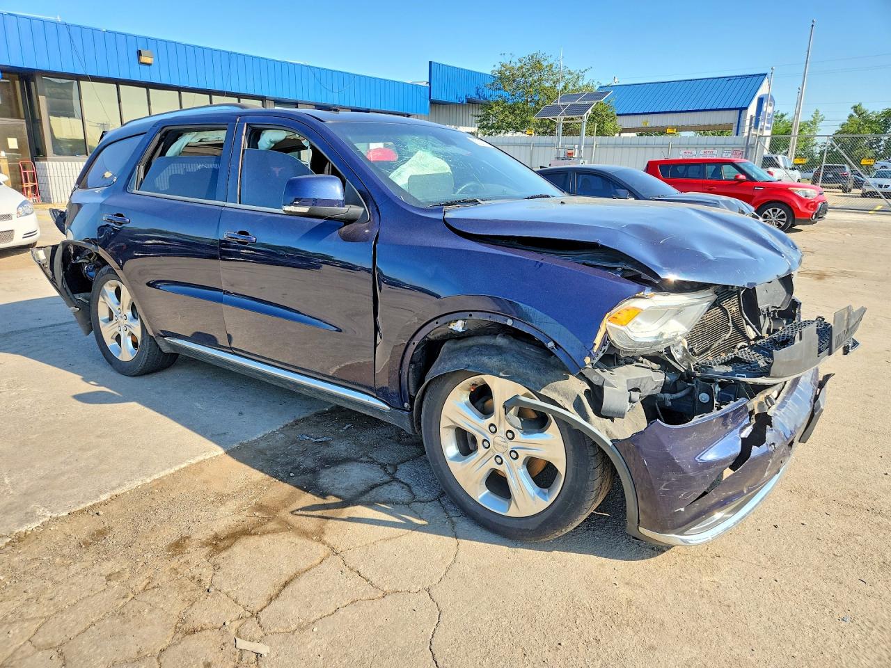 2014 Dodge Durango Limited Blue vin: 1C4RDHDG6EC383000