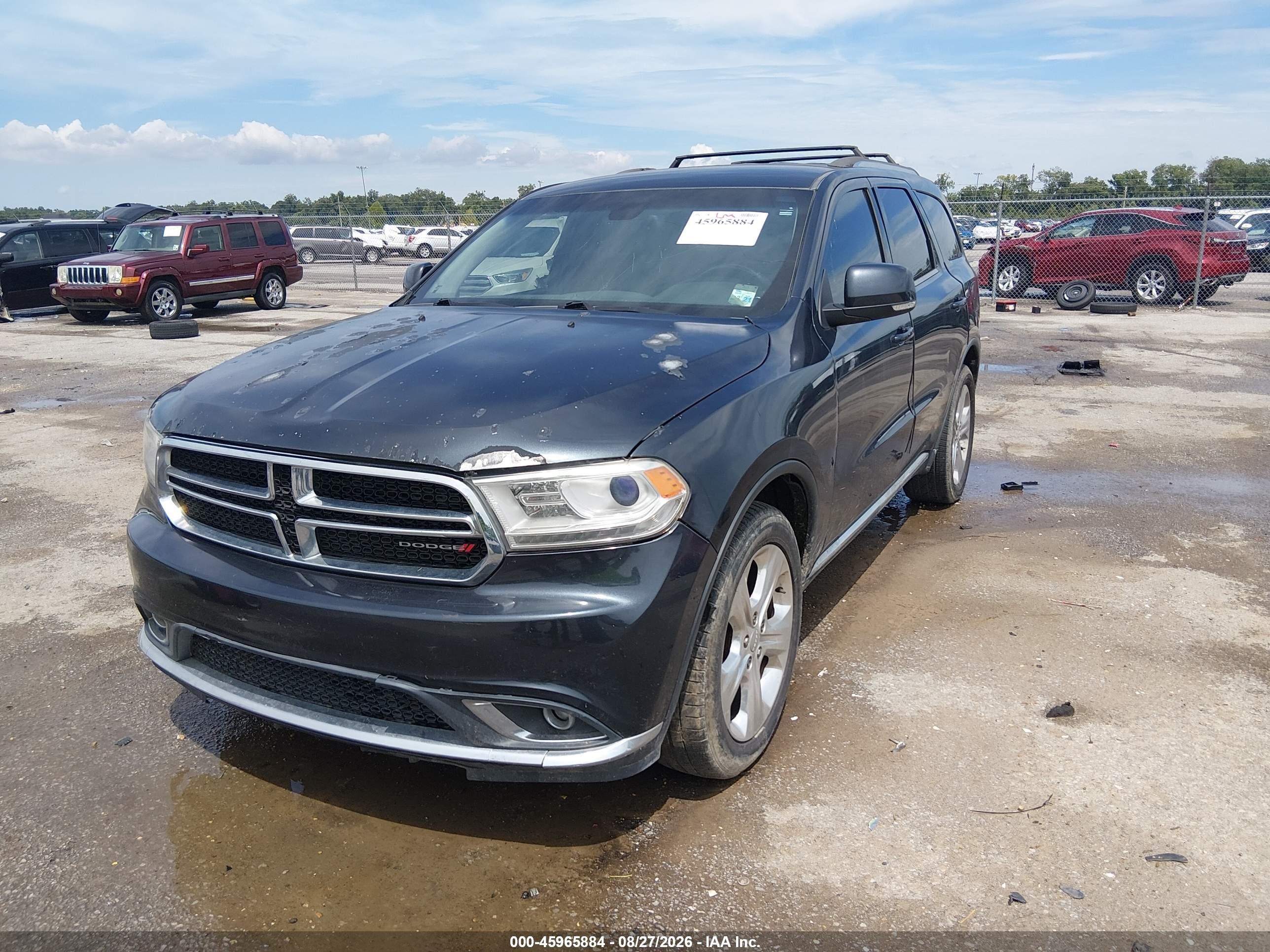 2014 Dodge Durango Limited Gray vin: 1C4RDHDG6EC524261