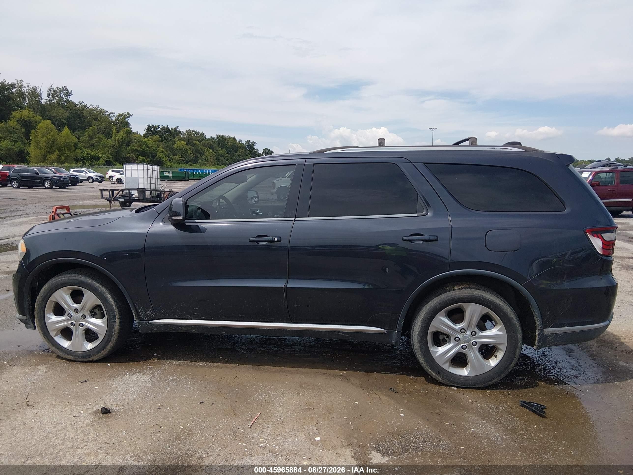 2014 Dodge Durango Limited Gray vin: 1C4RDHDG6EC524261