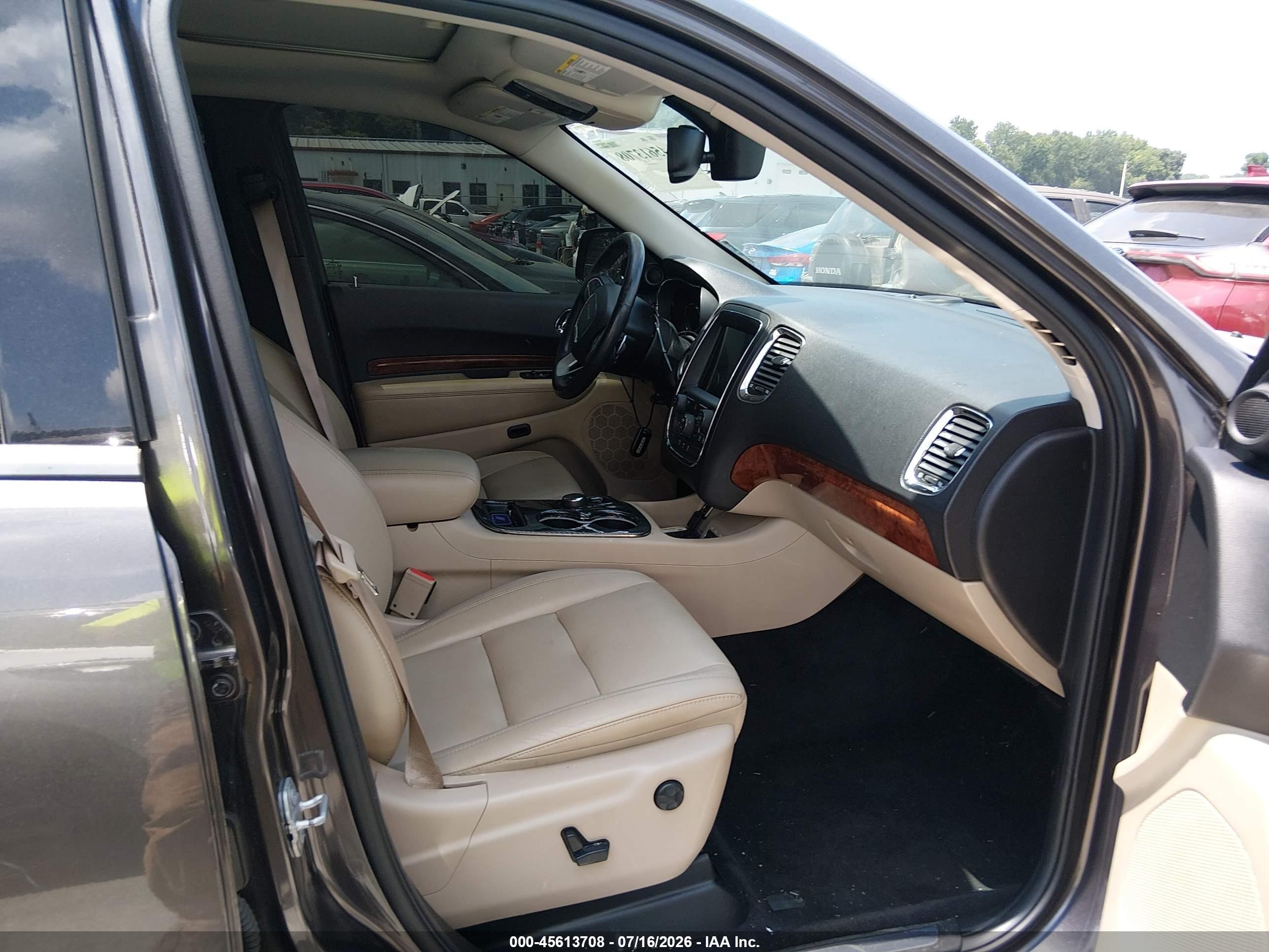 2014 Dodge Durango Limited Gray vin: 1C4RDHDG6EC551749
