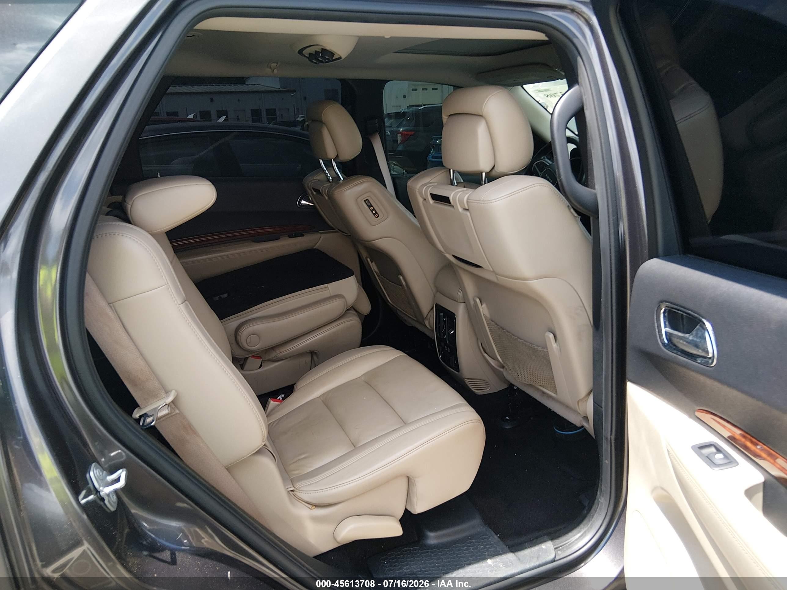 2014 Dodge Durango Limited Gray vin: 1C4RDHDG6EC551749