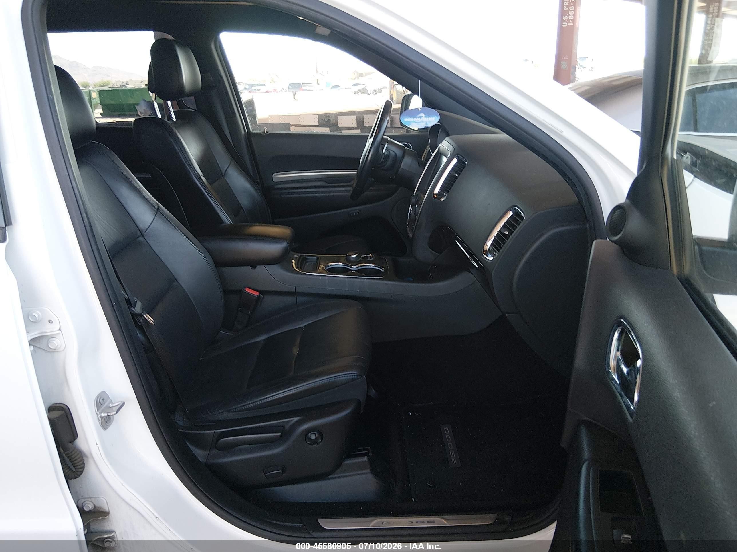 2015 Dodge Durango Limited White vin: 1C4RDHDG6FC709198