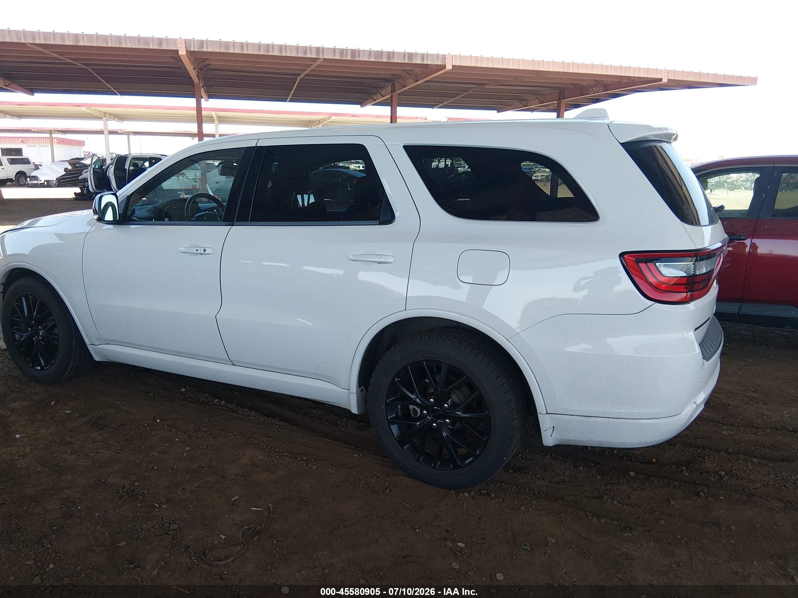 2015 Dodge Durango Limited White vin: 1C4RDHDG6FC709198