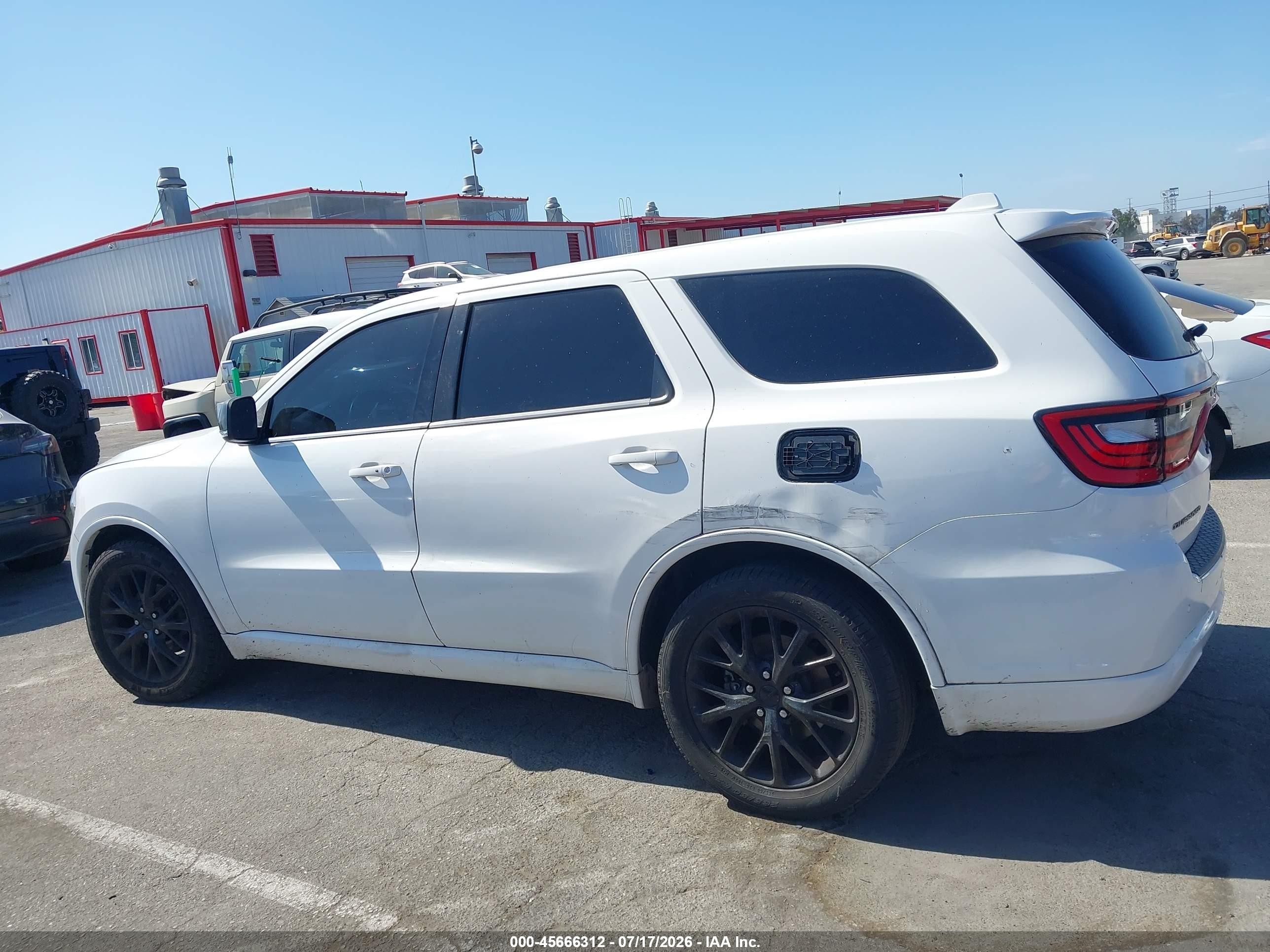 2015 Dodge Durango Limited White vin: 1C4RDHDG6FC729189