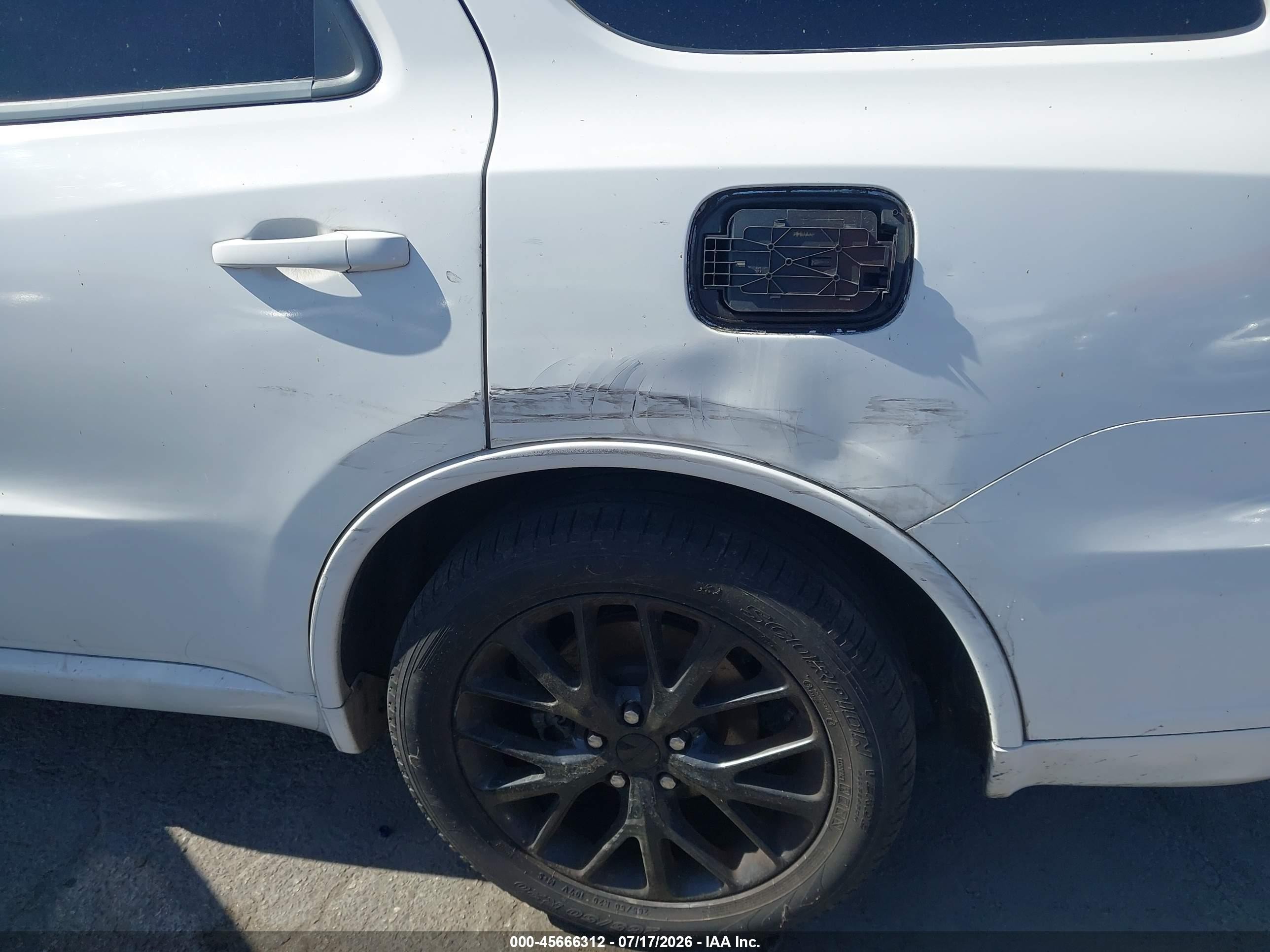2015 Dodge Durango Limited White vin: 1C4RDHDG6FC729189