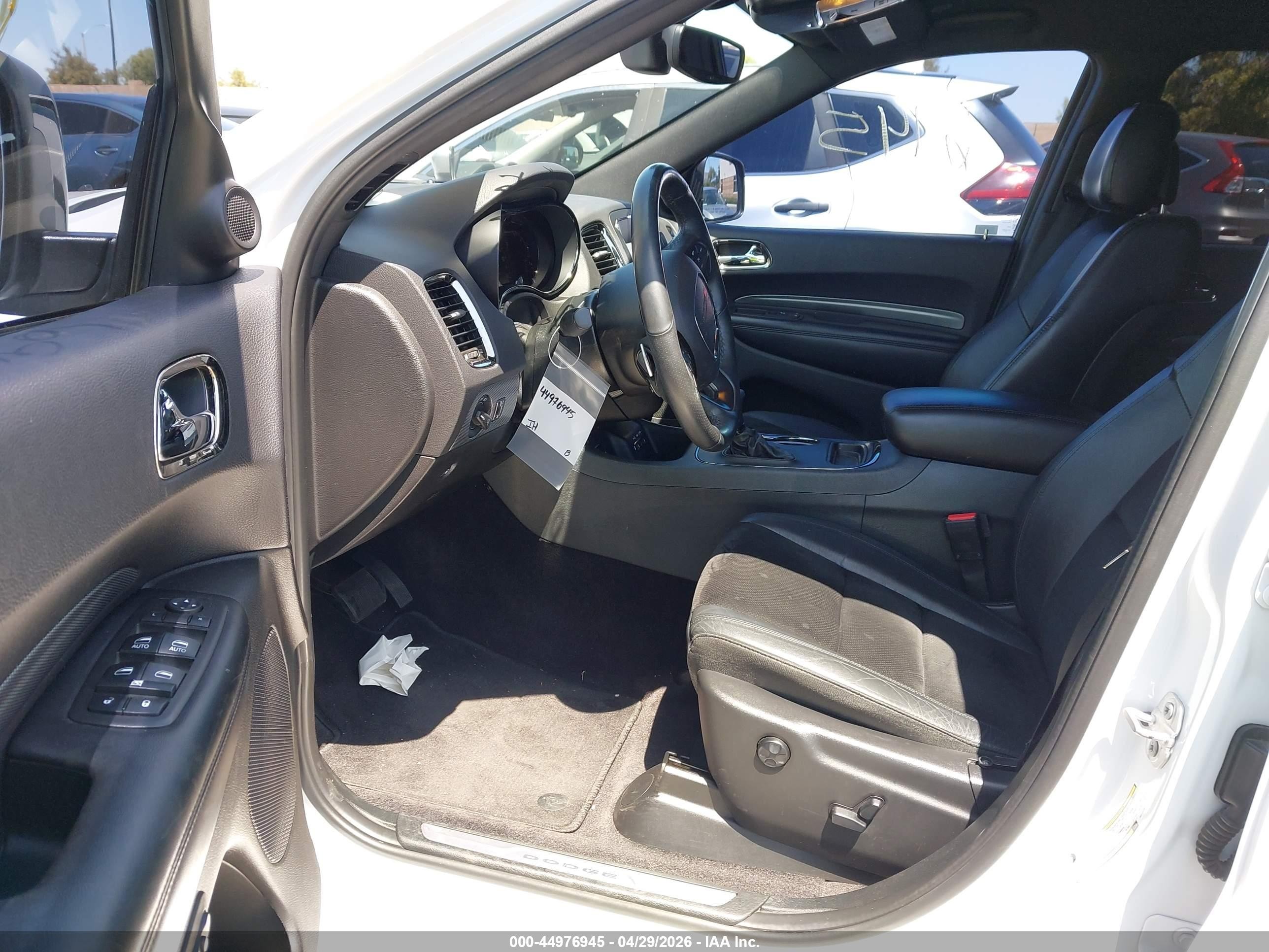 2018 Dodge Durango Gt Rwd White vin: 1C4RDHDG6JC213181