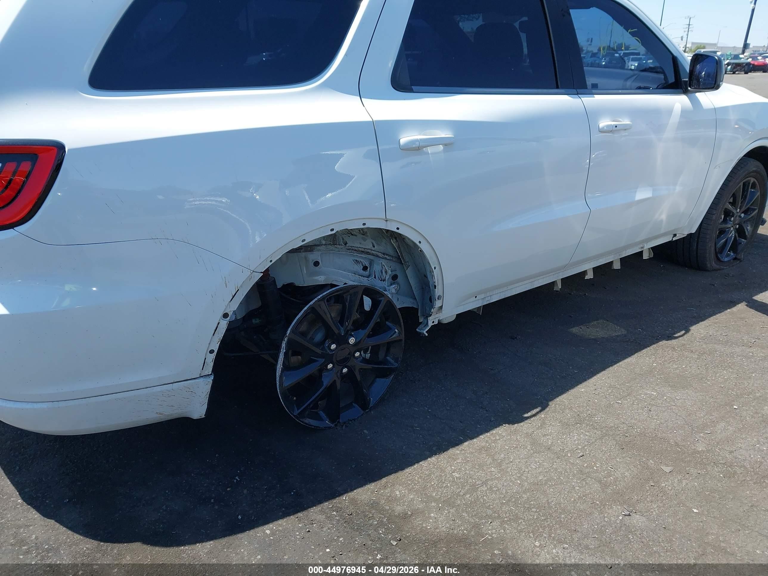2018 Dodge Durango Gt Rwd White vin: 1C4RDHDG6JC213181