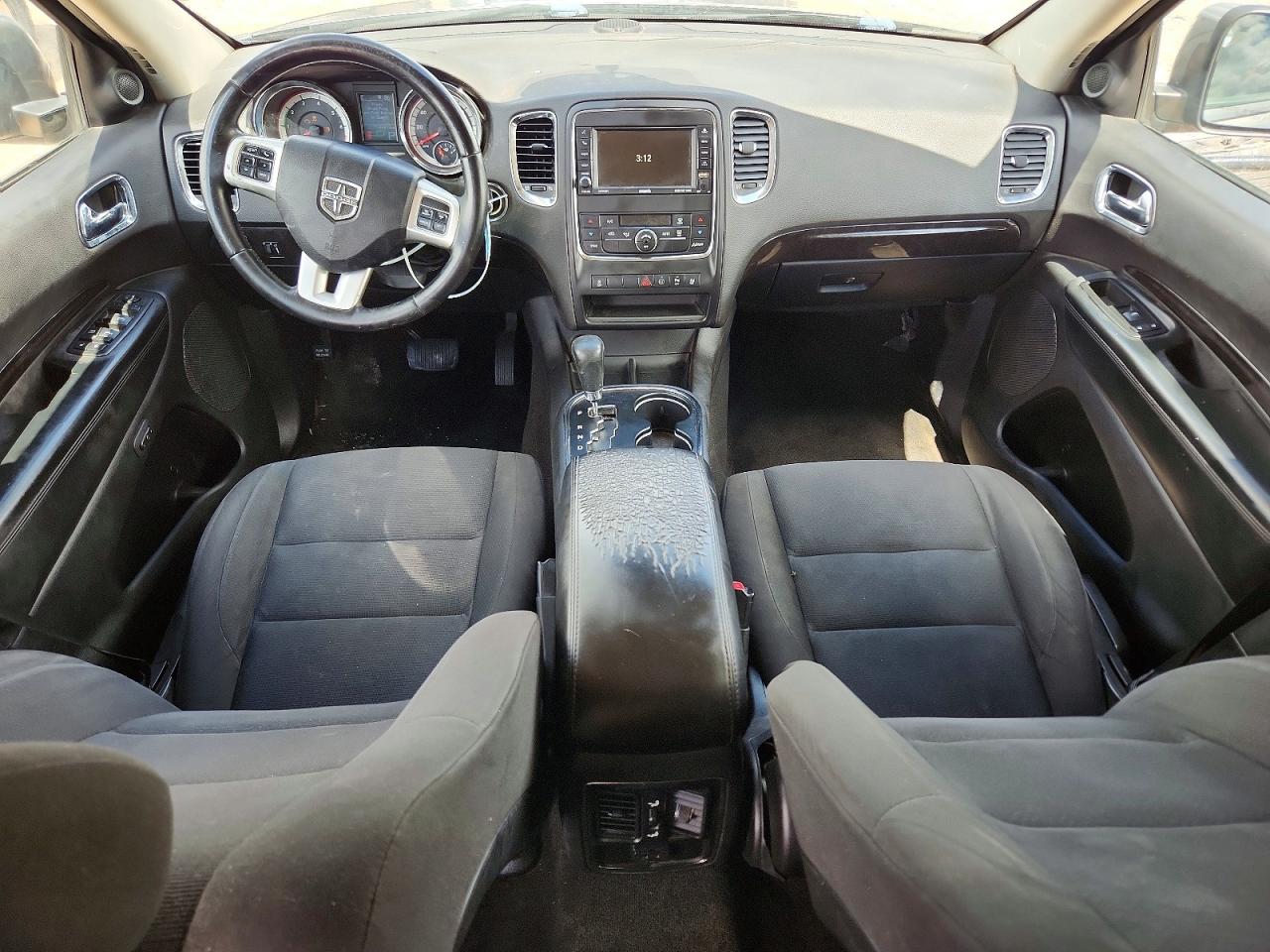 2012 Dodge Durango Crew Серый vin: 1C4RDHDG7CC113724
