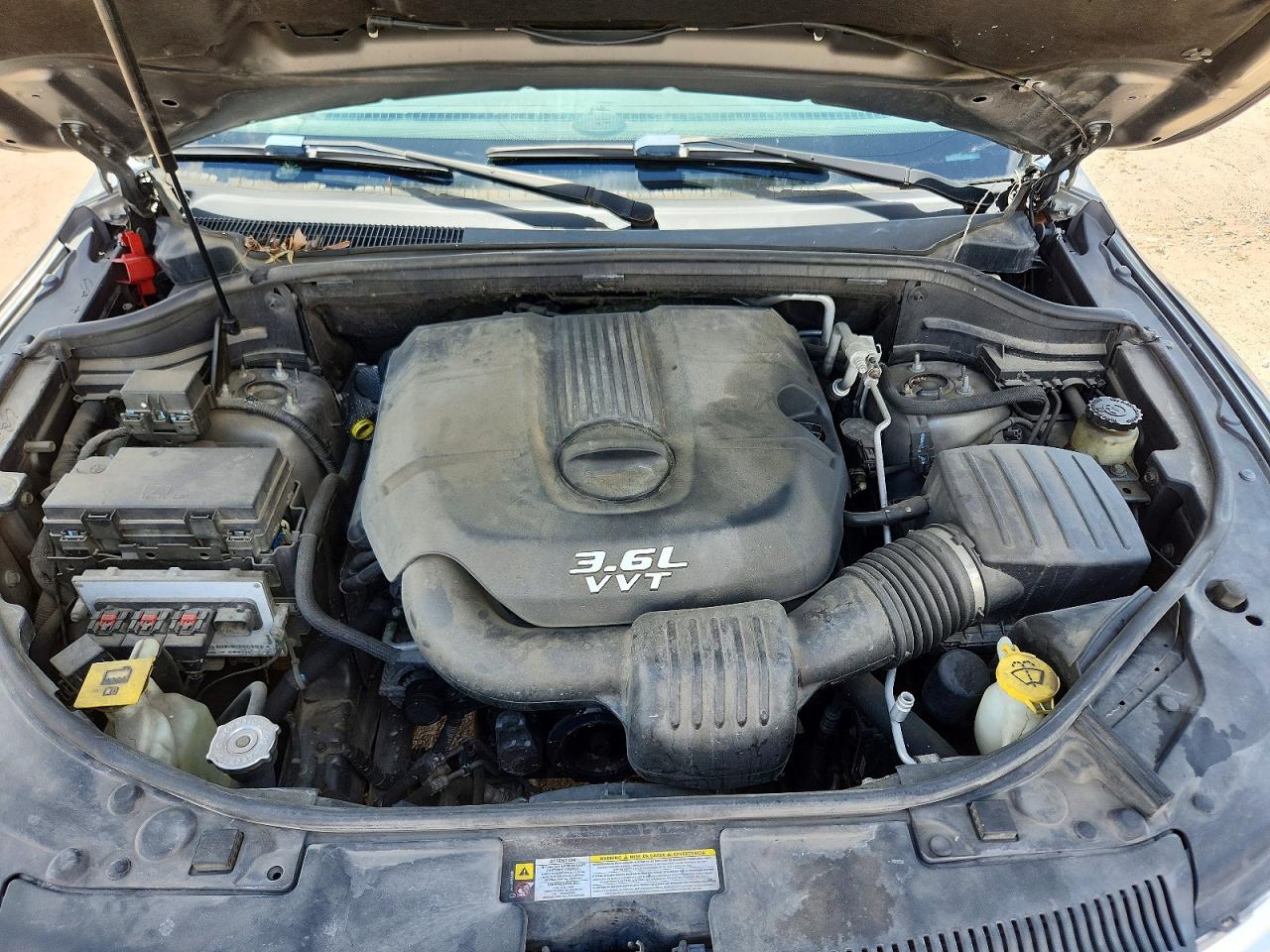 2012 Dodge Durango Crew Серый vin: 1C4RDHDG7CC113724