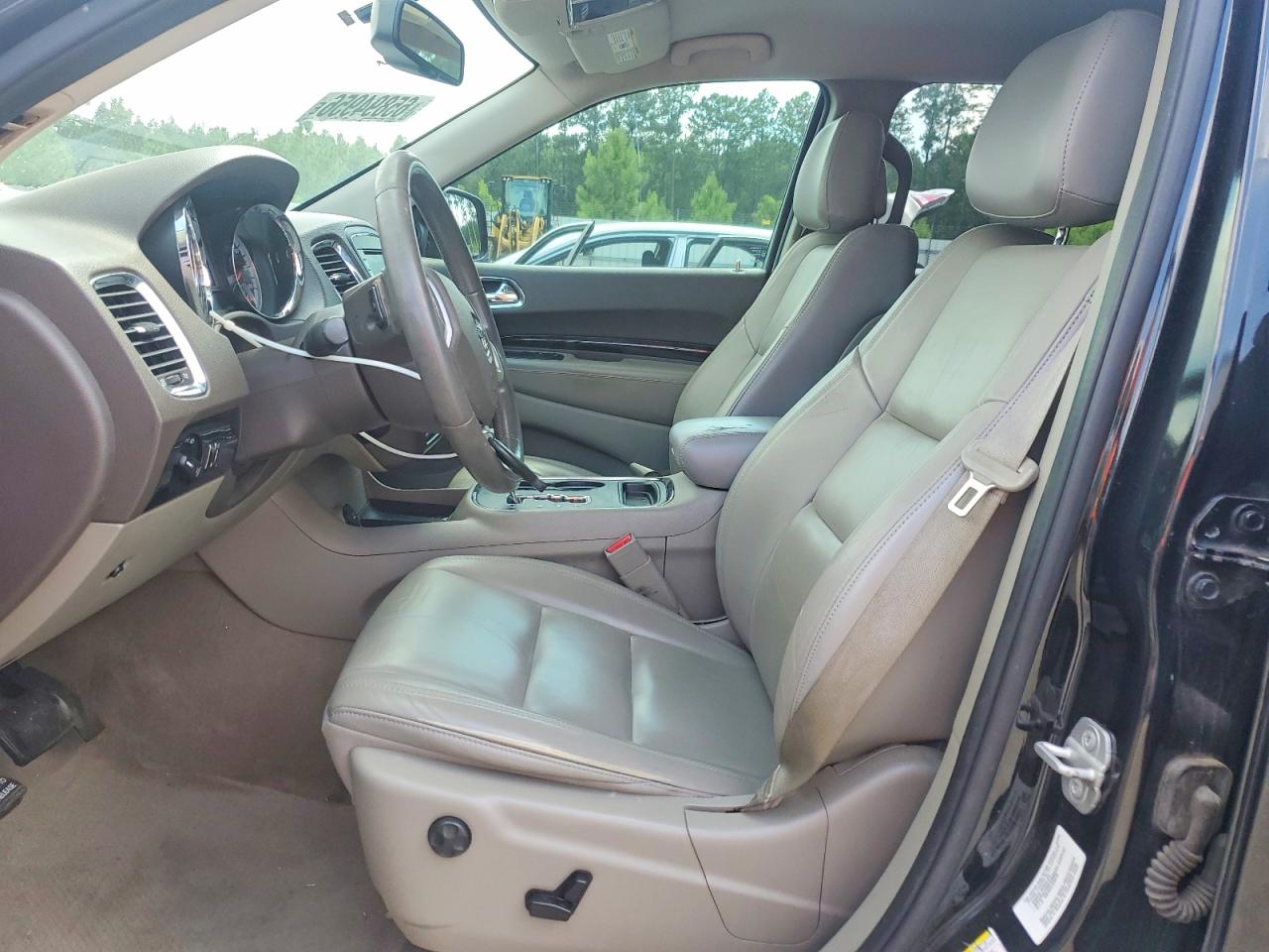 2013 Dodge Durango Crew Black vin: 1C4RDHDG7DC647422