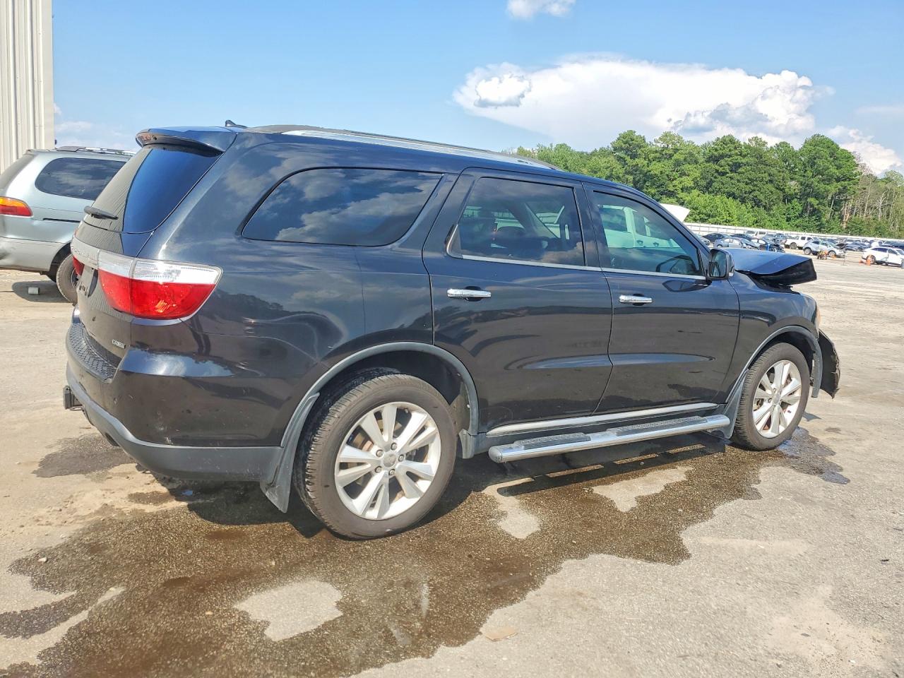 2013 Dodge Durango Crew Black vin: 1C4RDHDG7DC647422