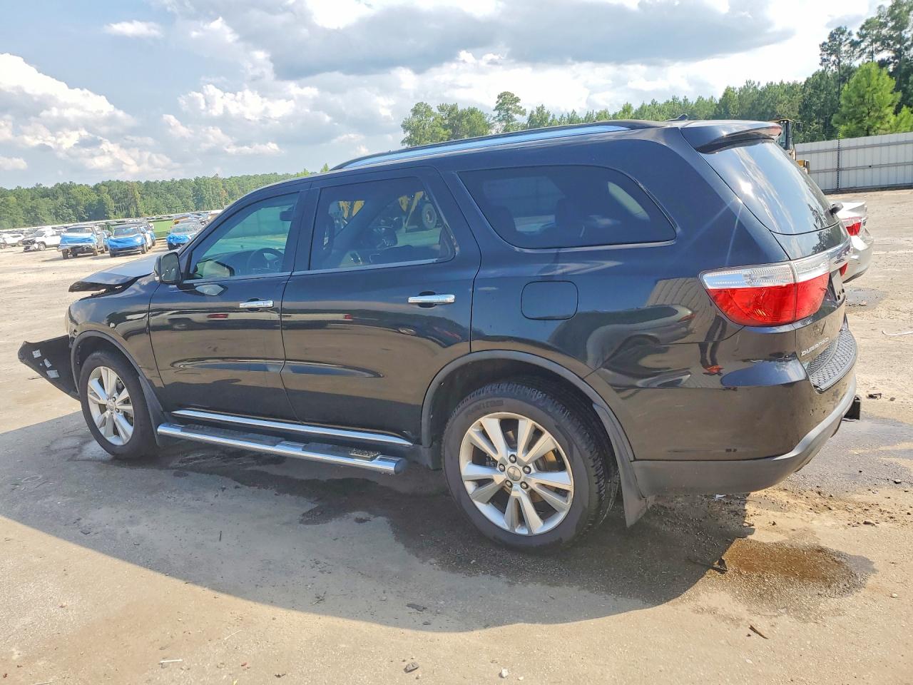 2013 Dodge Durango Crew Black vin: 1C4RDHDG7DC647422