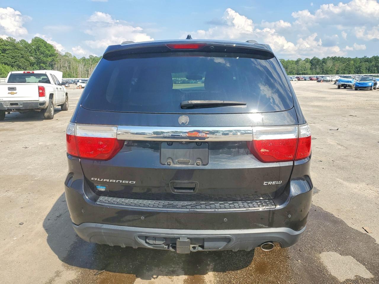 2013 Dodge Durango Crew Black vin: 1C4RDHDG7DC647422