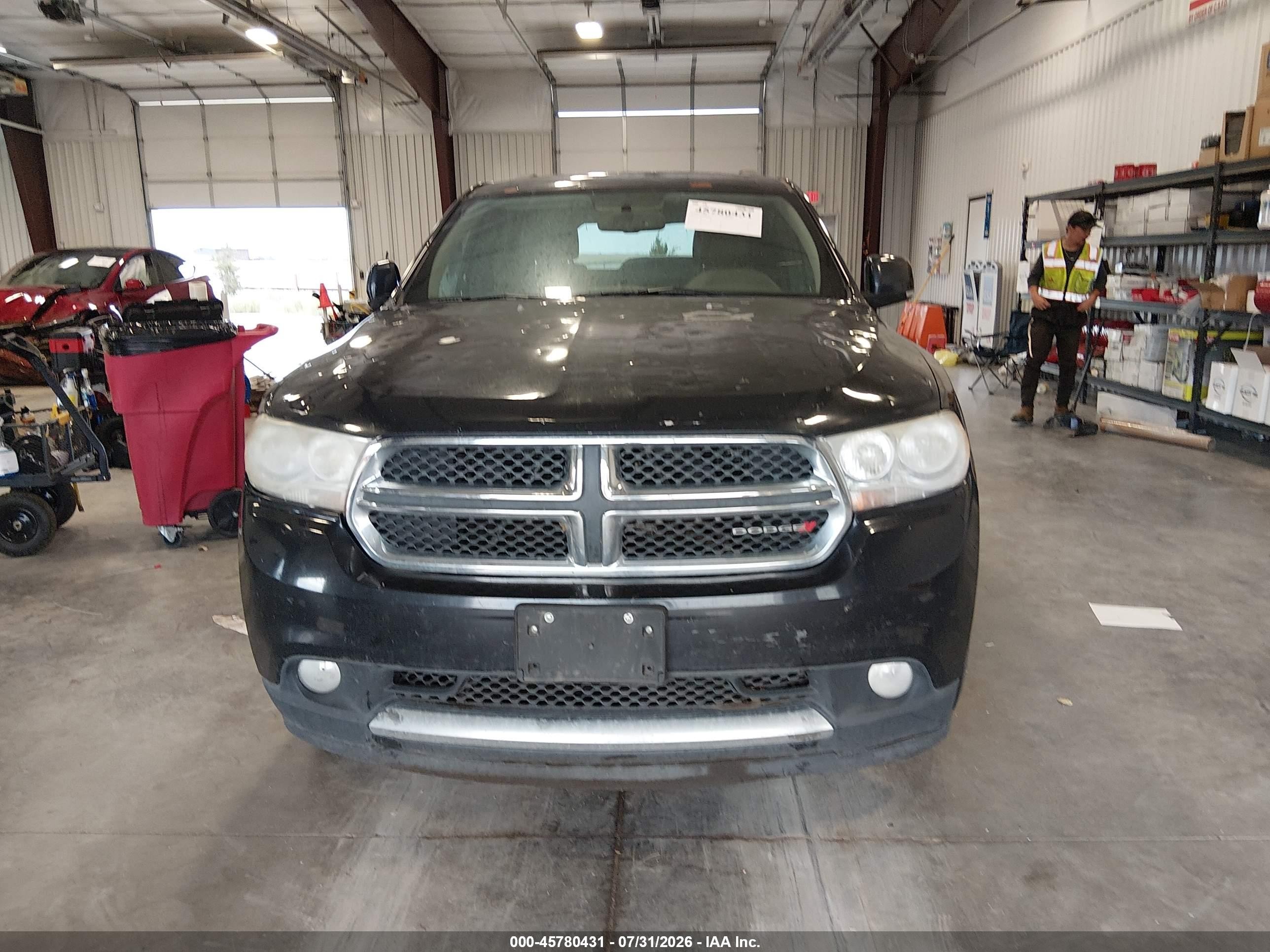 2013 Dodge Durango Crew Черный vin: 1C4RDHDG7DC664298