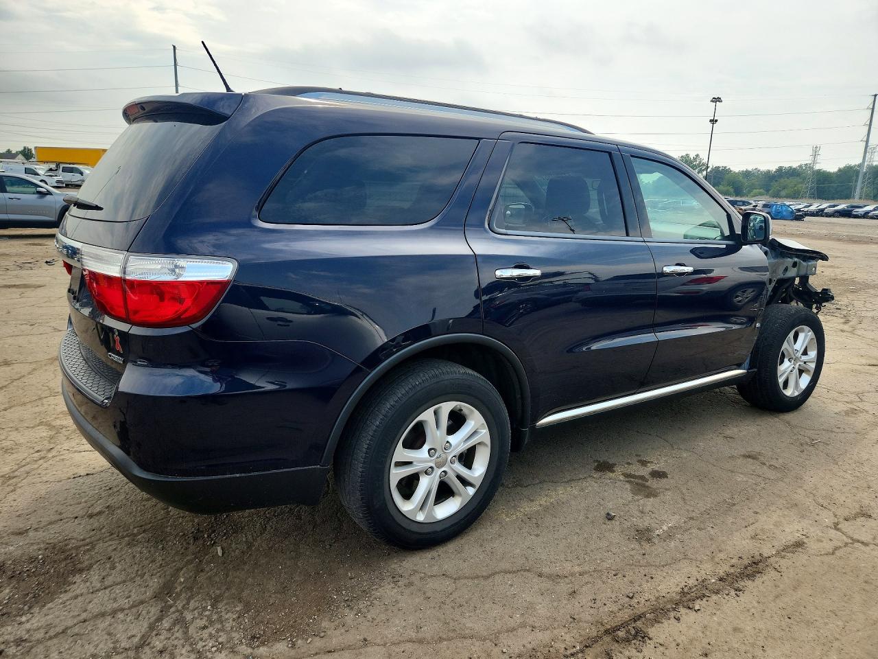 2013 Dodge Durango Crew Синий vin: 1C4RDHDG7DC697978
