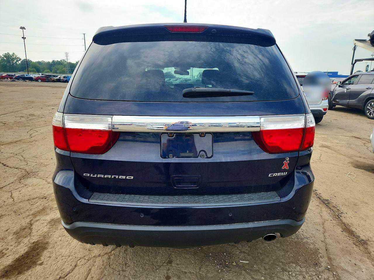 2013 Dodge Durango Crew Синий vin: 1C4RDHDG7DC697978