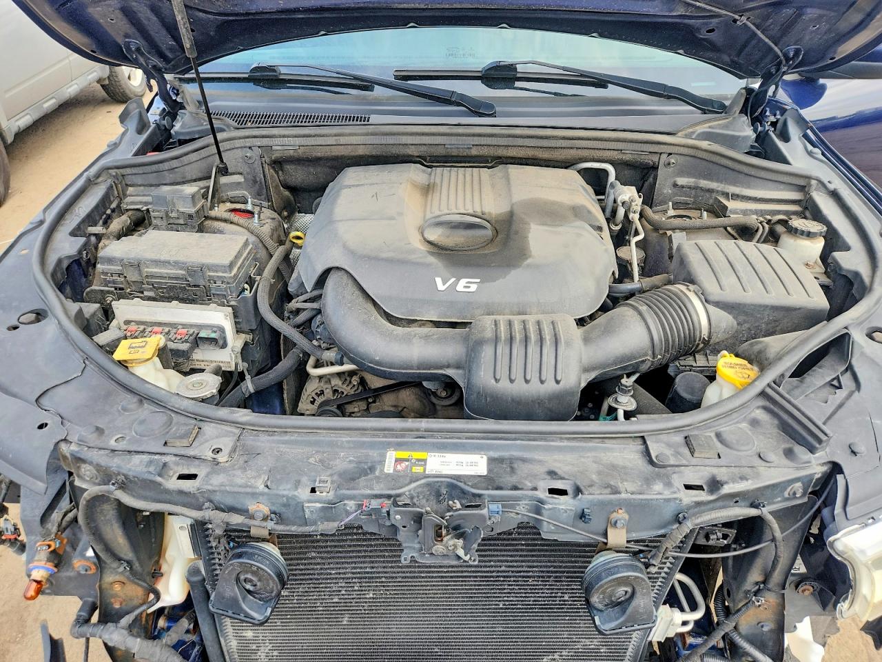 2013 Dodge Durango Crew Синий vin: 1C4RDHDG7DC697978
